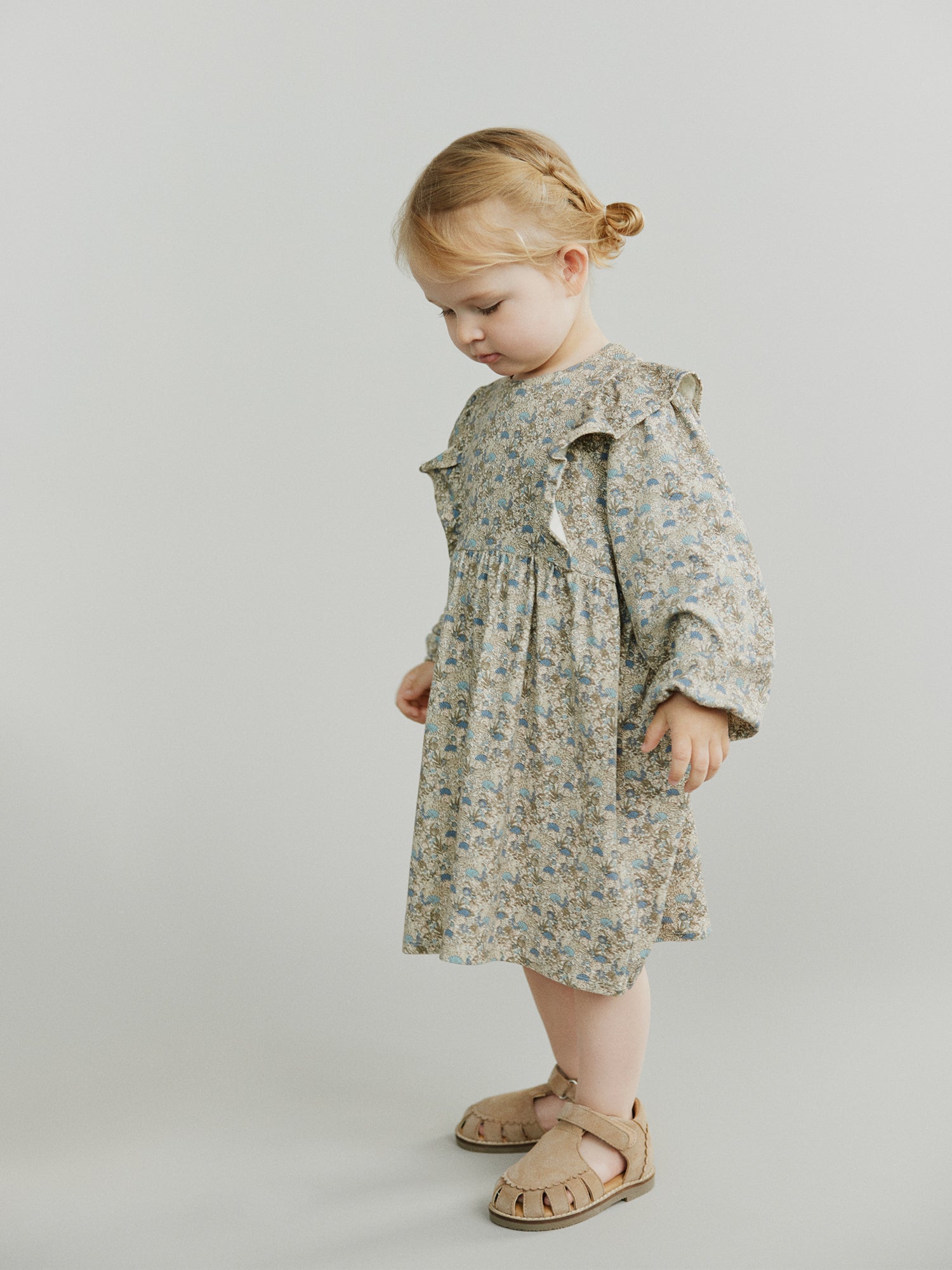 Sofie Schnoor KIDS LulaKB Kjole Kjole 5020 Blue AOP