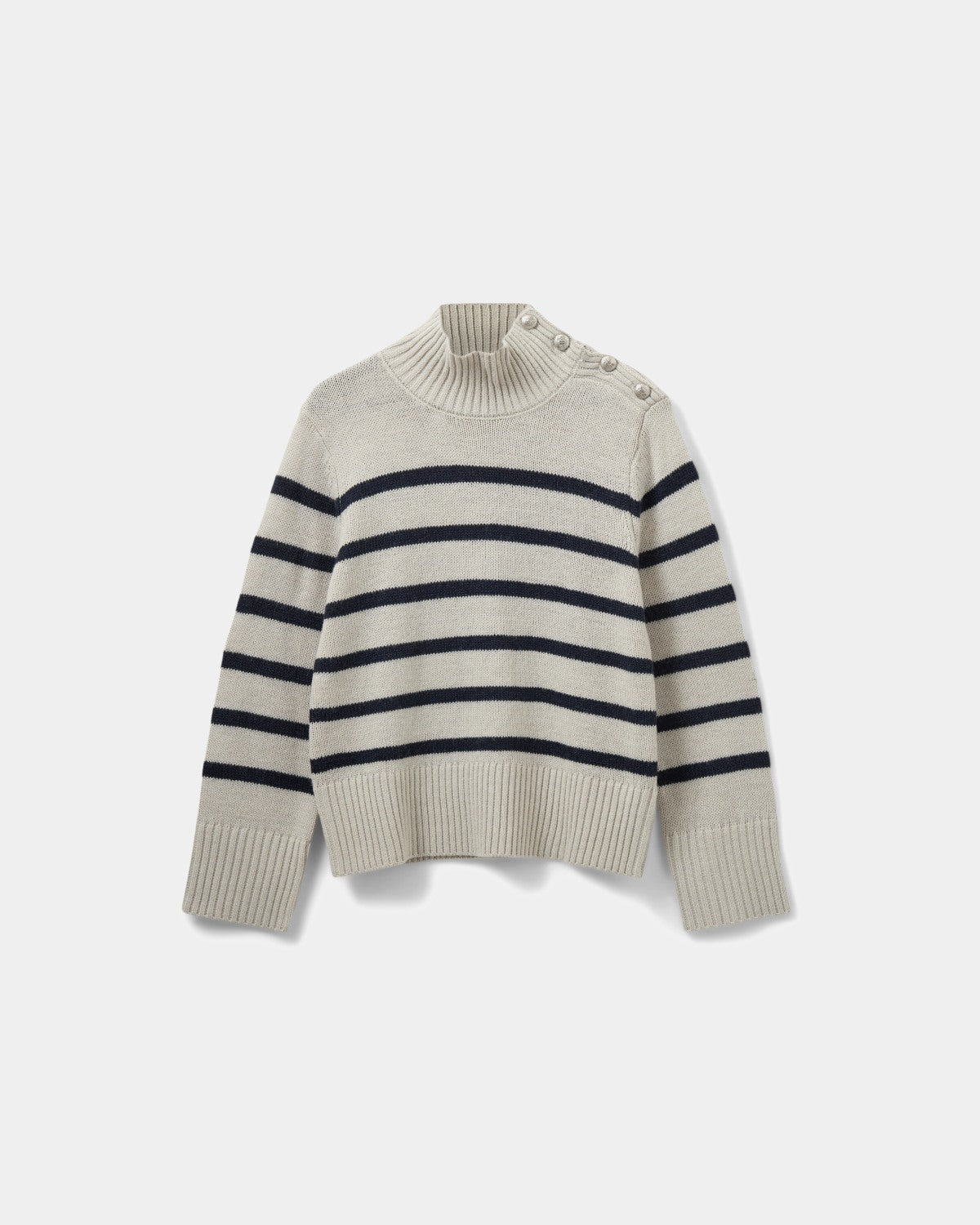 Sofie Schnoor WOMEN MARGARETSW SWEATER Sweater 8048 Grey Striped