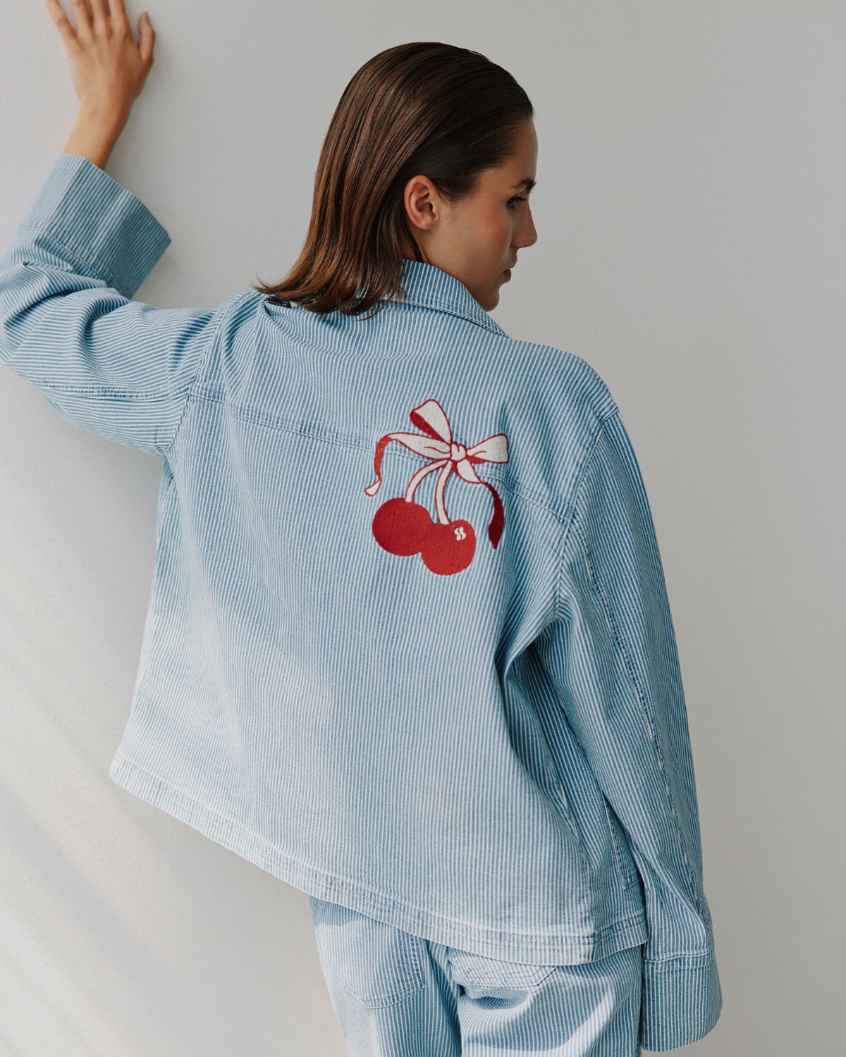 Sofie Schnoor WOMEN MARLOSW JAKKE Jakke 5092 Blue striped