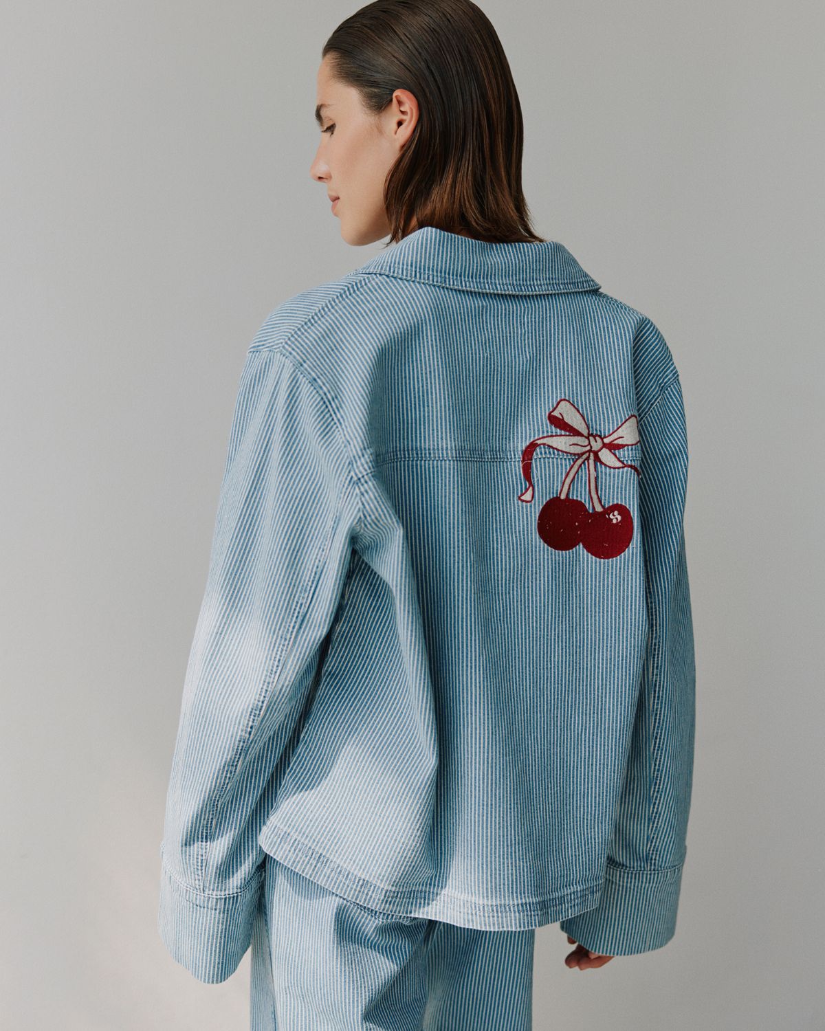 Sofie Schnoor WOMEN MARLOSW JAKKE Jakke 5092 Blue striped