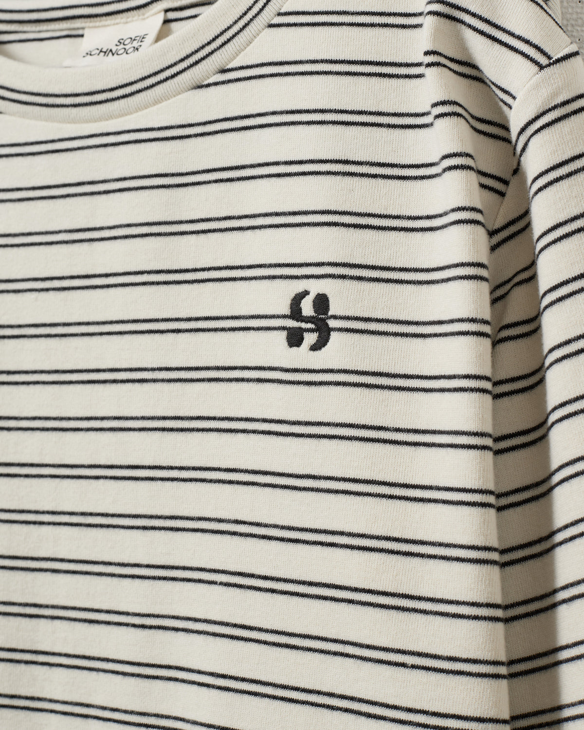 Sofie Schnoor YOUNG MASYSY T-SHIRT T-shirt lang ærmet 0101 Off white