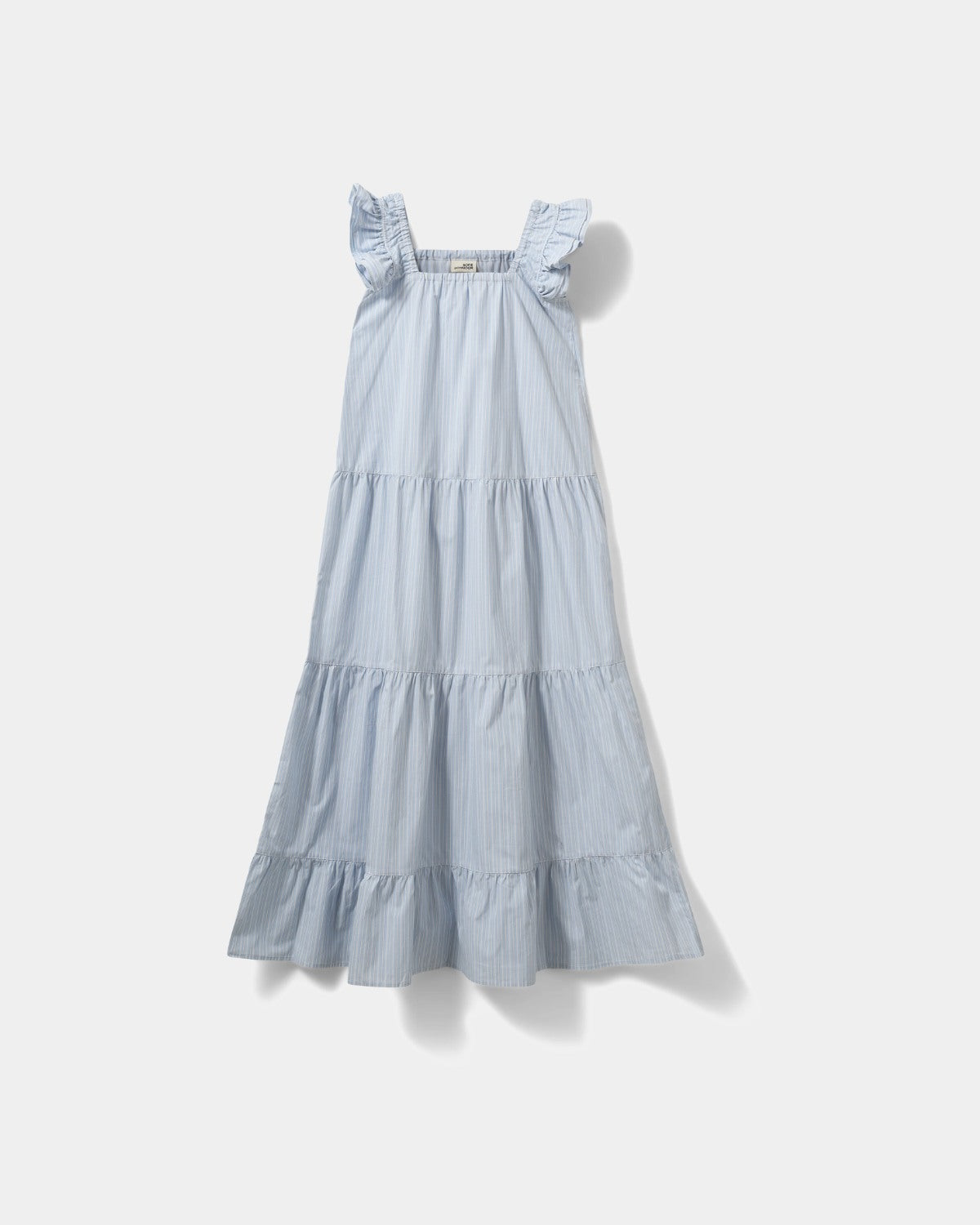 Sofie Schnoor YOUNG MAURASY KJOLE Kjole 5094 Light Blue striped