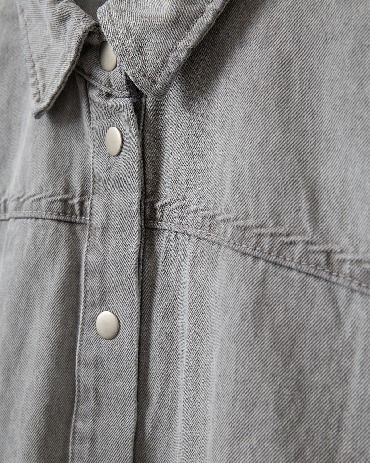 Sofie Schnoor WOMEN MELISSASW DENIM LØS SIDDENDE OVERSKJORTE Jakke 8052 Stone Grey