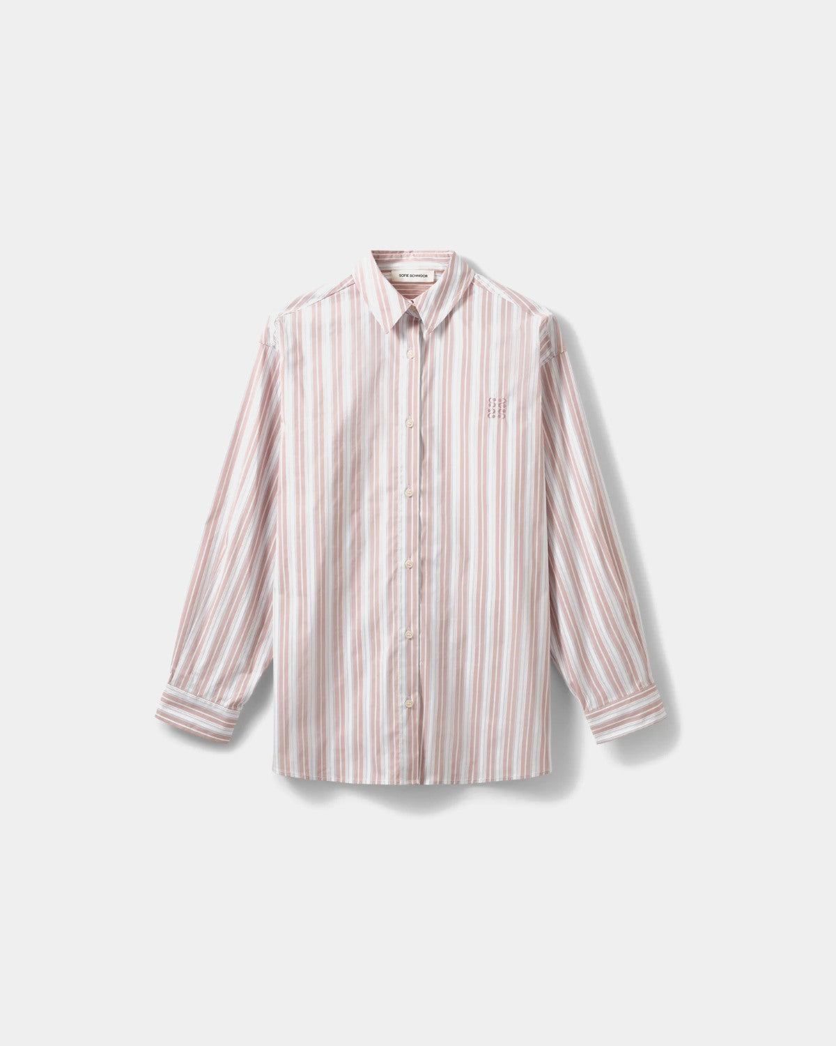 Sofie Schnoor WOMEN MERCYSW OVERSIZED SKJORTE Skjorte 4169 Light Rose Striped