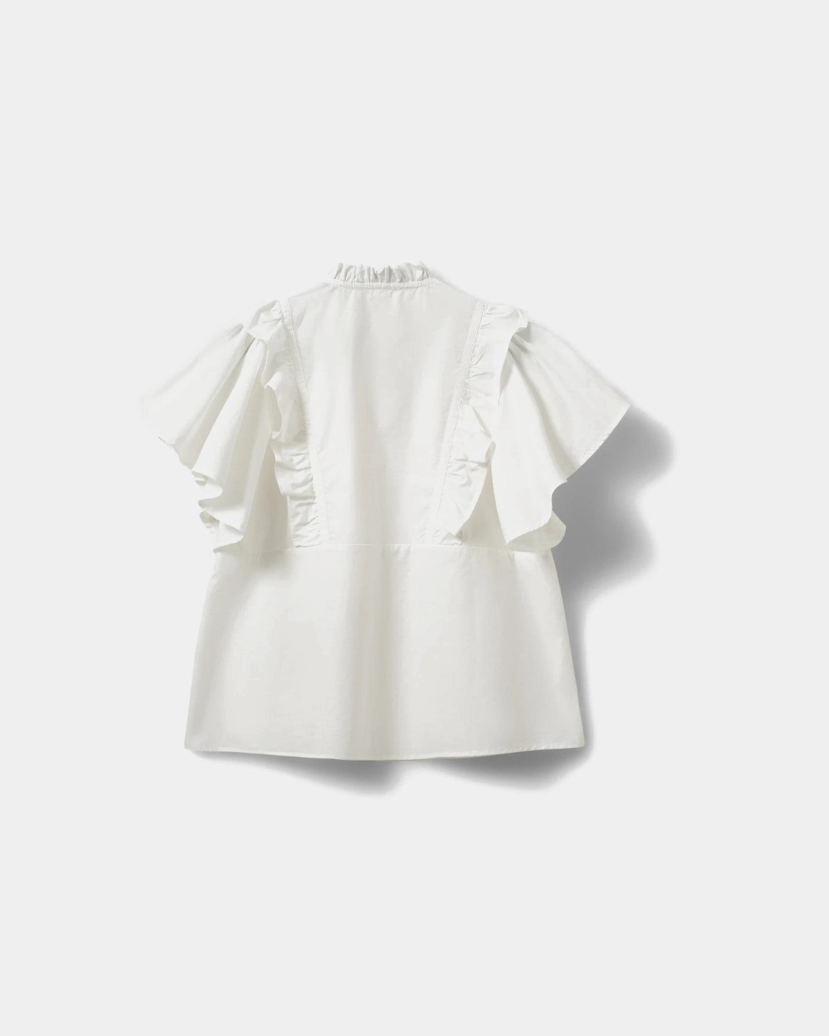 Sofie Schnoor WOMEN MERLINDASW FRILL TOP Top 0141 White Alyssum