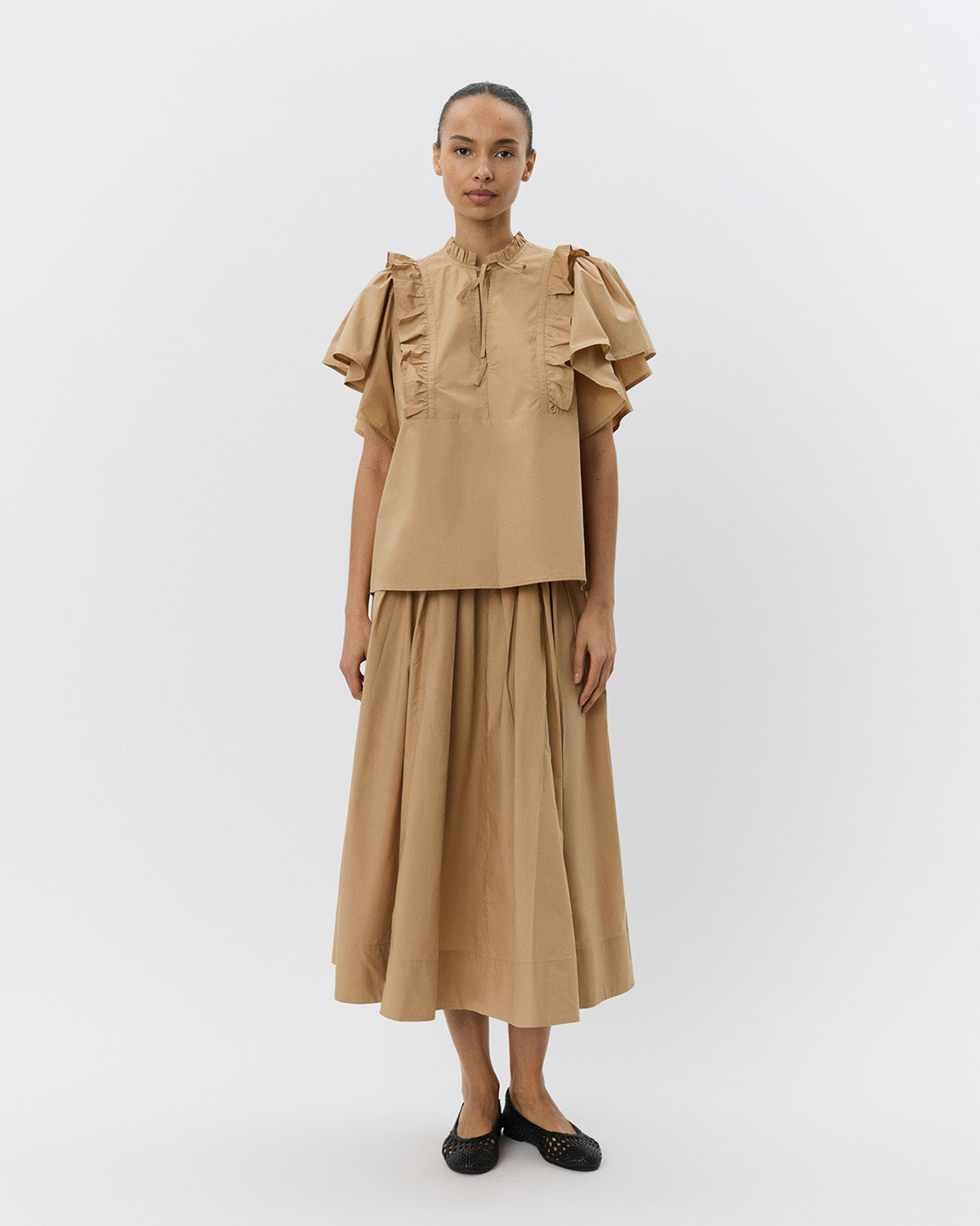 Sofie Schnoor WOMEN MERLYSW BLUSE Bluse 7012 Camel