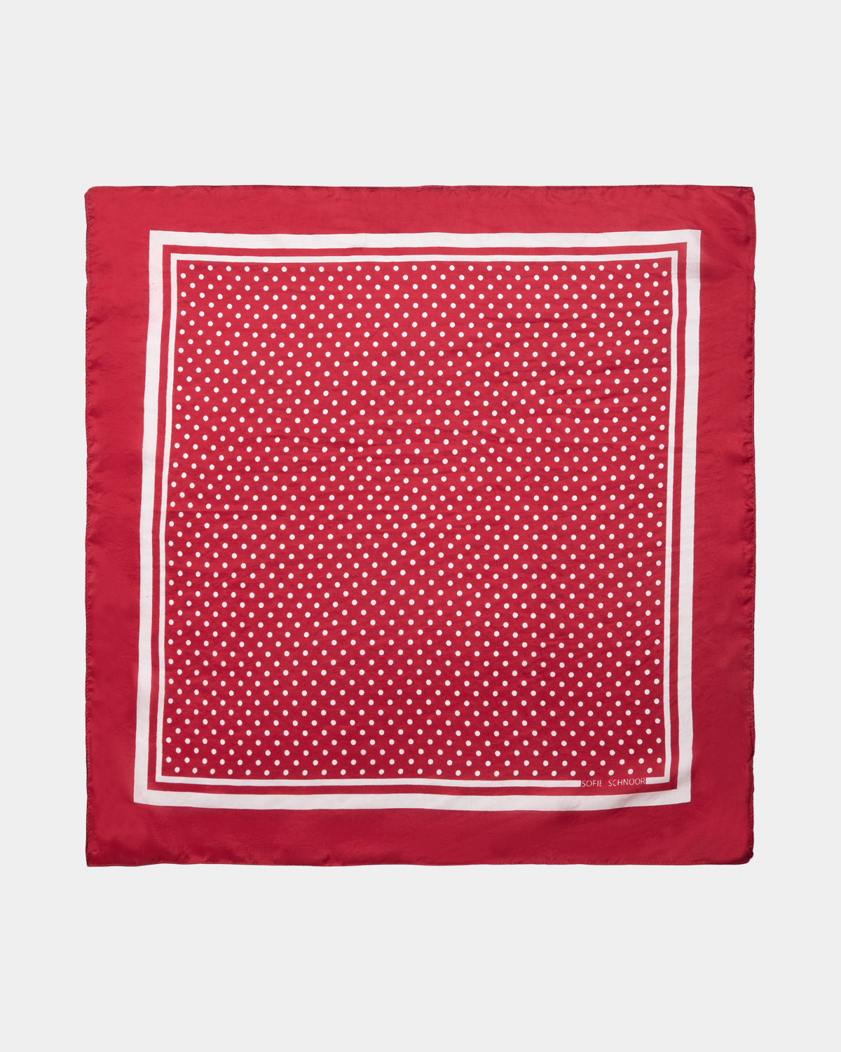 Sofie Schnoor WOMEN MIASW TØRKLÆDE Tørklæde 4156 Red / Off White