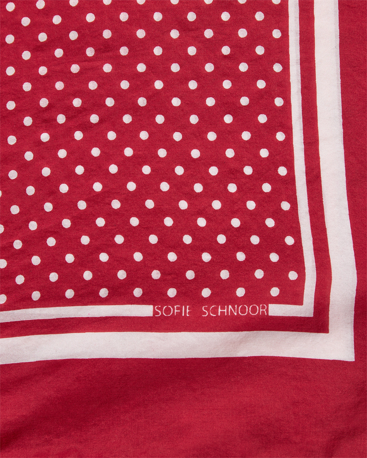 Sofie Schnoor WOMEN MIASW TØRKLÆDE Tørklæde 4156 Red / Off White