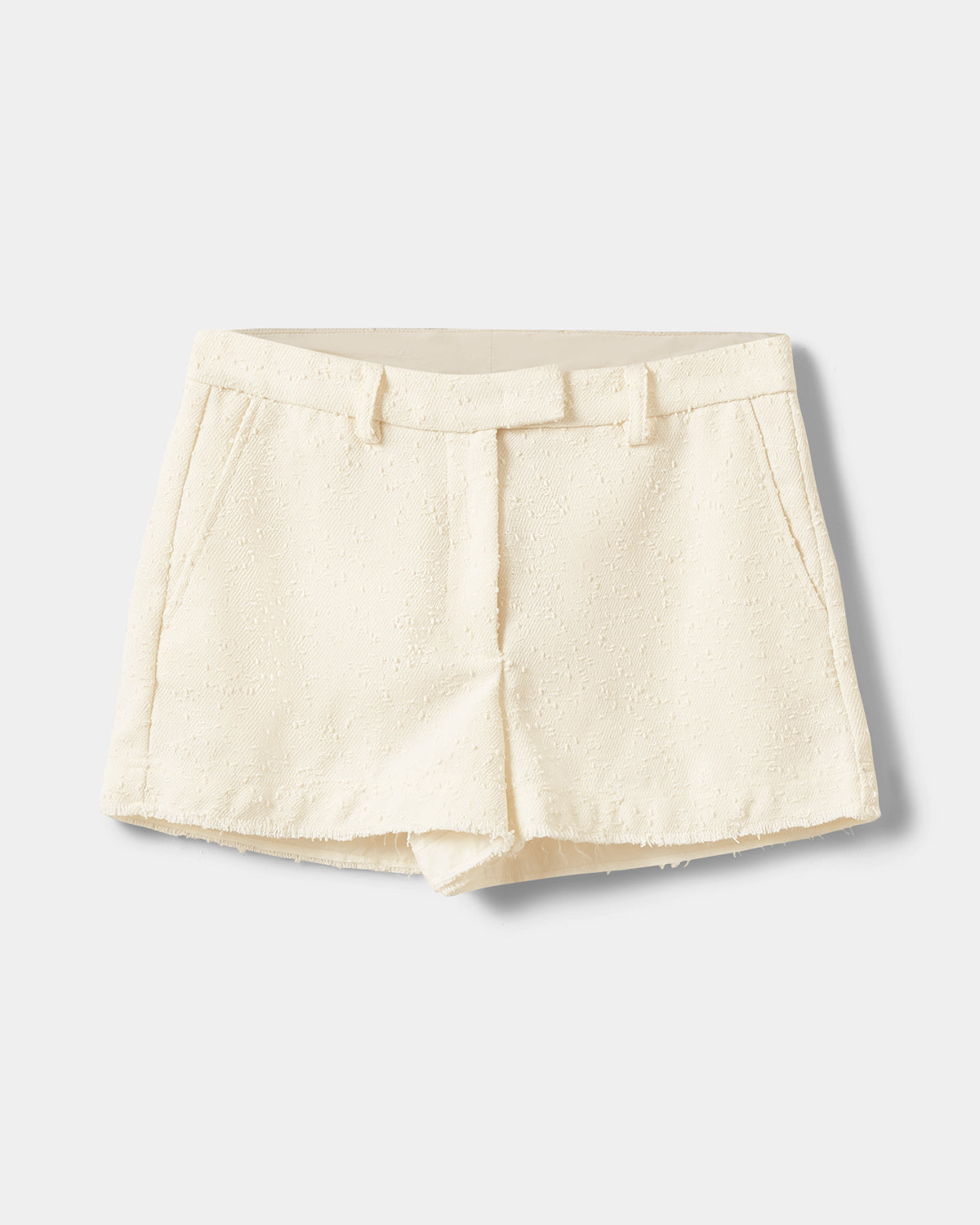 Sofie Schnoor WOMEN MIDGASW BOUCLE MINI SHORTS Shorts 0101 Off white