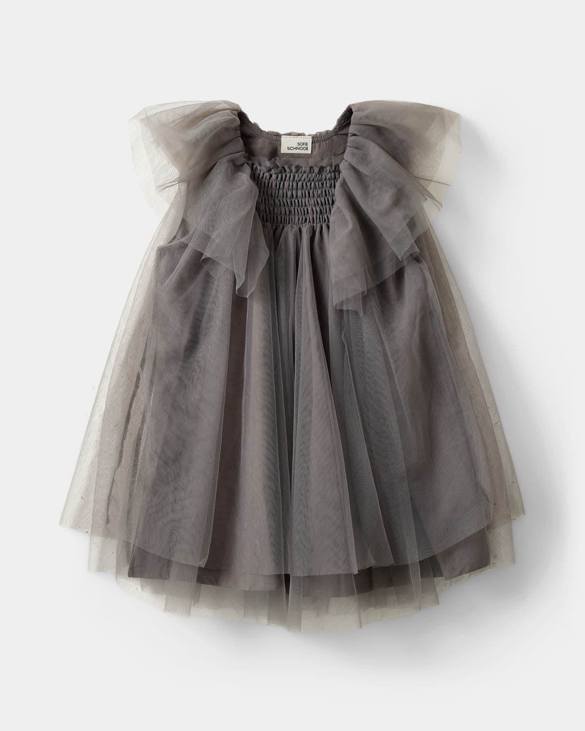 Sofie Schnoor KIDS MILLEKB KJOLE Kjole 8006 Grey