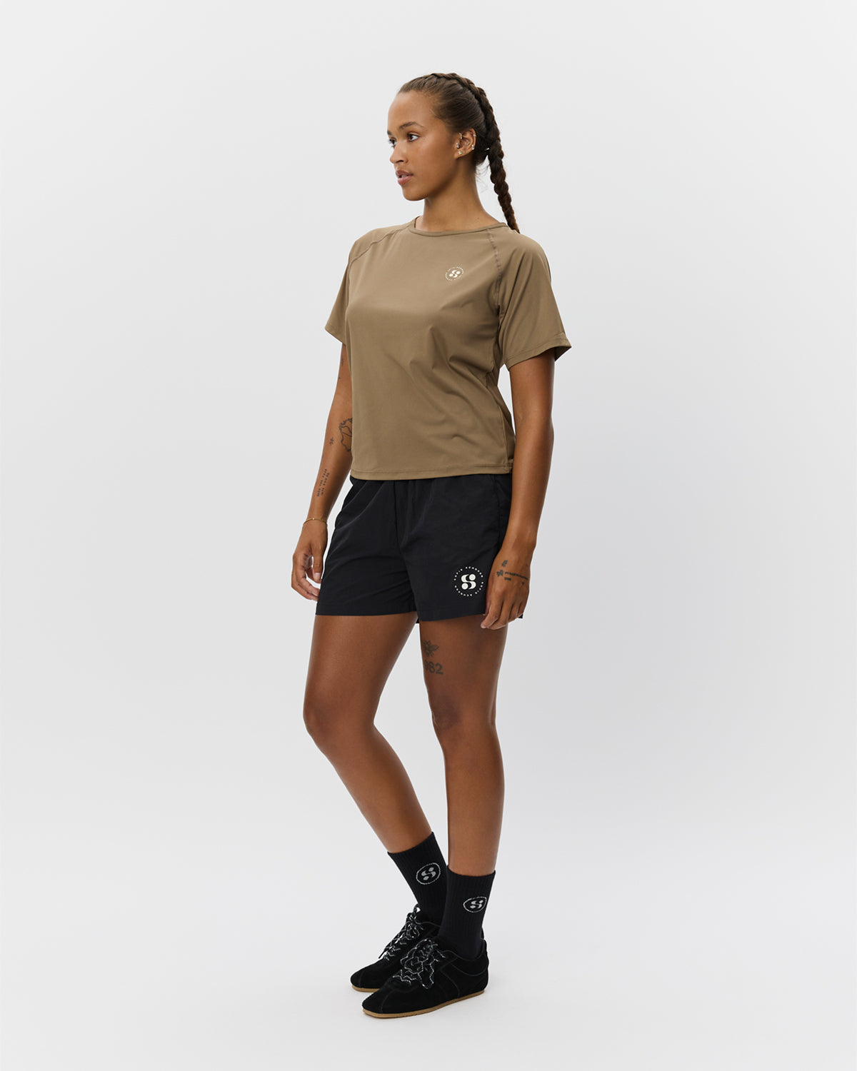 Sofie Schnoor SPORT MILLESW T-SHIRT T-shirt 9099 Middle Brown