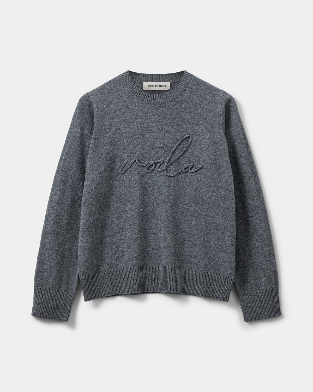 Sofie Schnoor WOMEN MINNIKSW SWEATER Sweater 8000 Grey Melange