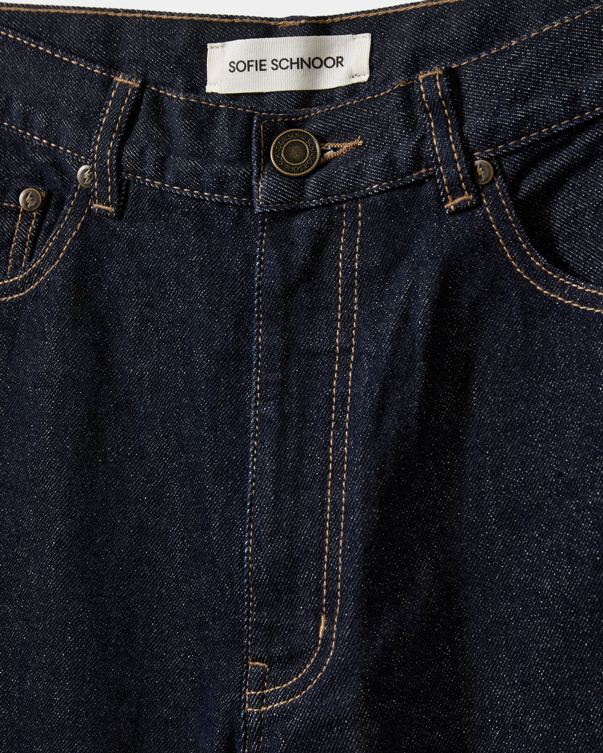 Sofie Schnoor WOMEN MISHASW RÅ DENIM JEANS Jeans 5090 Dark denim blue