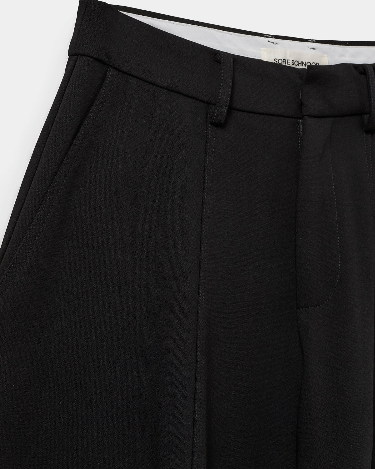 Sofie Schnoor WOMEN MODENASW COCOON LÆRREDE BUKS Buks 1000 Black