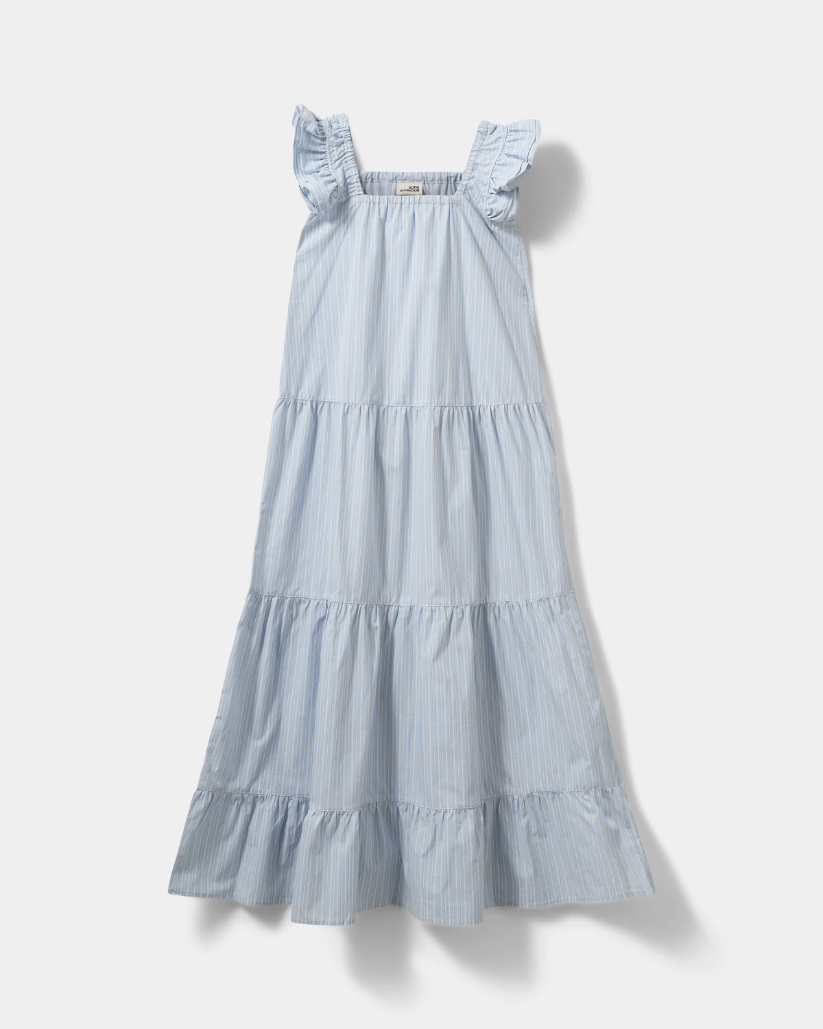 Sofie Schnoor YOUNG MauraSY Kjole Kjole 5094 Light Blue striped
