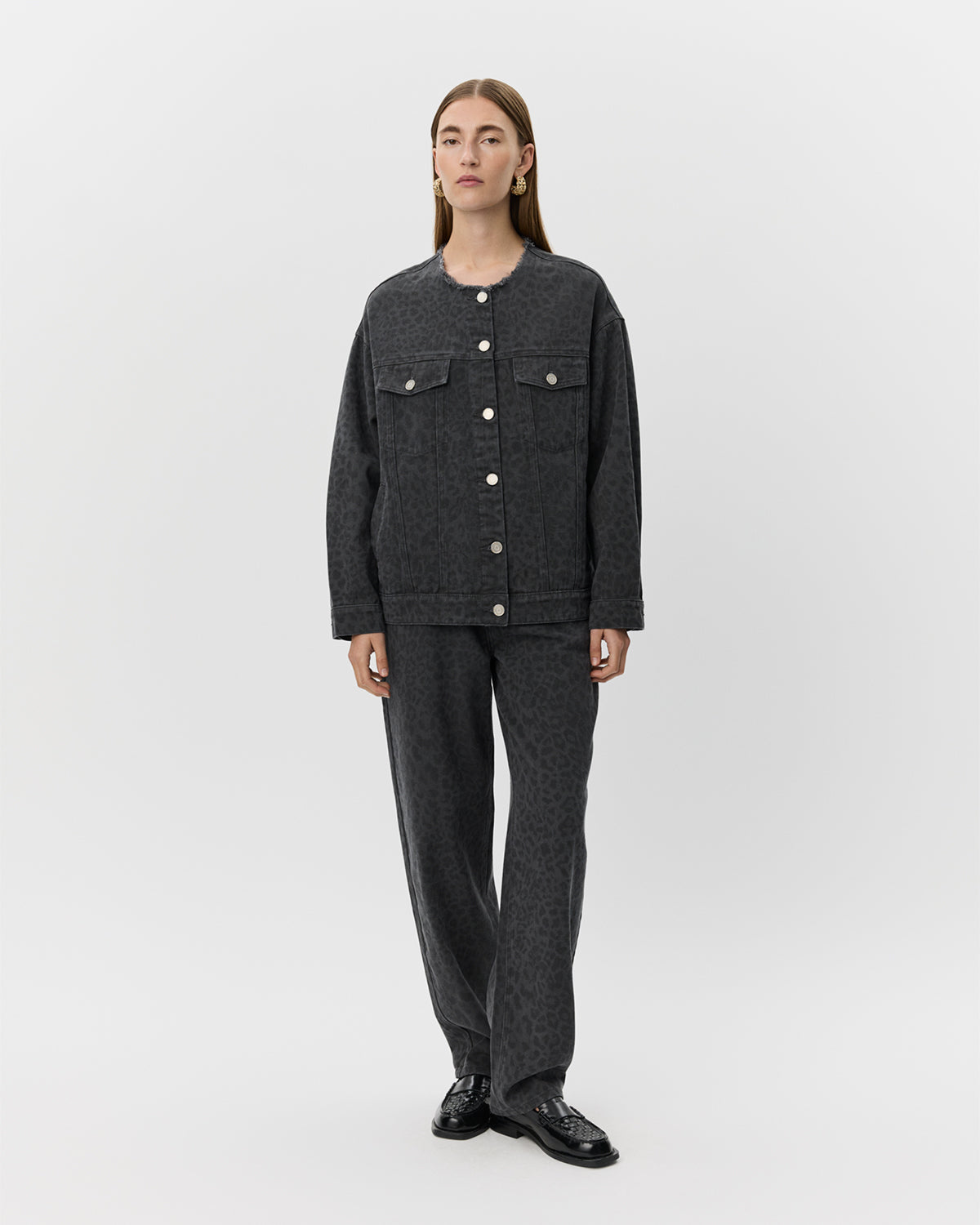 Sofie Schnoor WOMEN NADIASW JAKKE Jakke 9085 Grey leopard