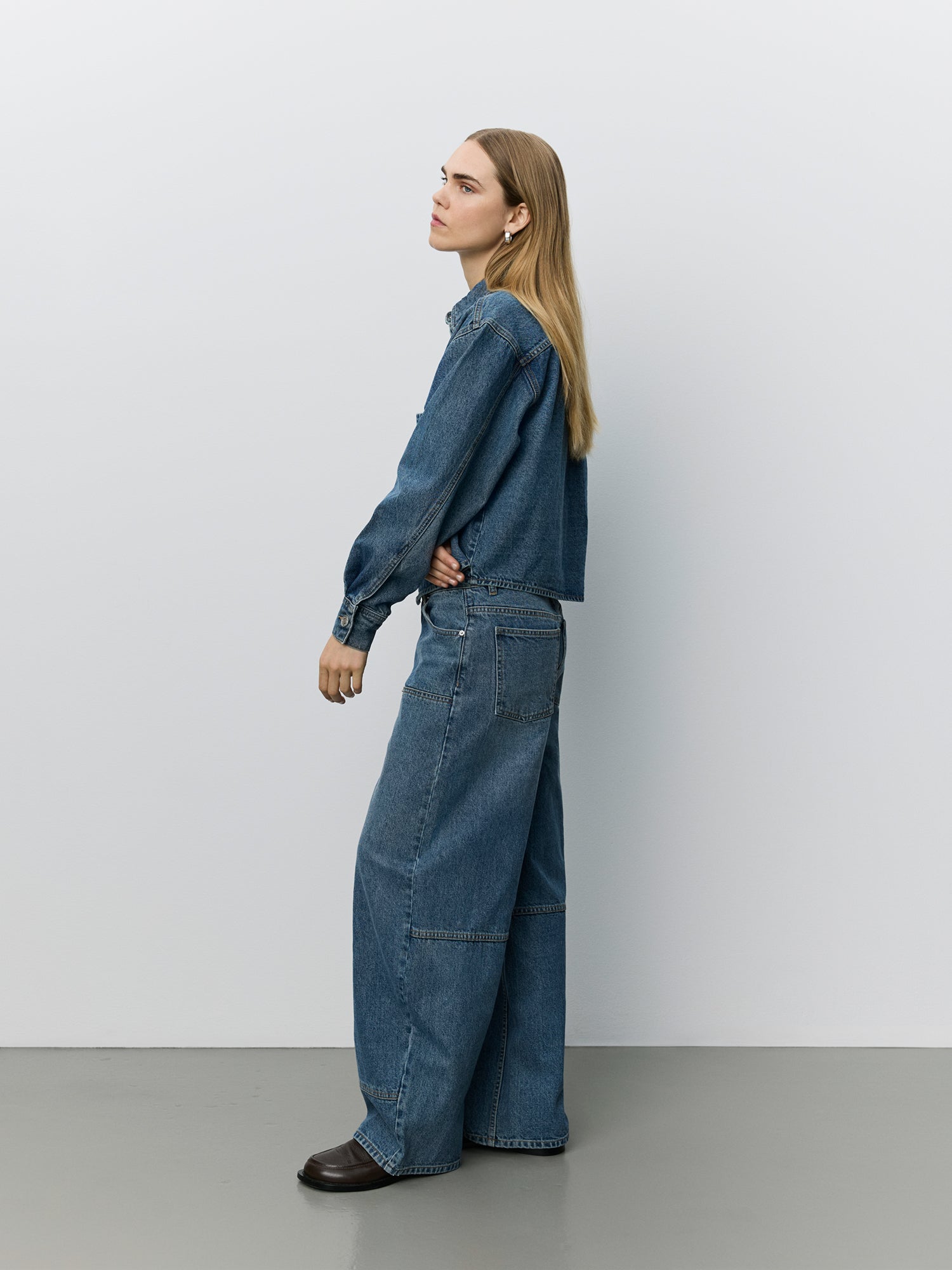 Sofie Schnoor WOMEN NASHIMASW DENIM SKJORTE Skjorte 5002 Denim blue
