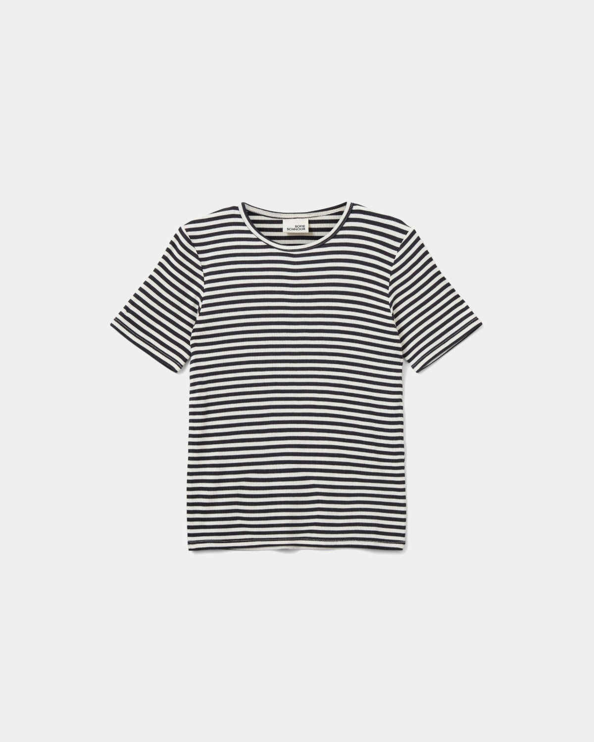 Sofie Schnoor YOUNG NATALIASY RIB T-SHIRT T-shirt 1017 Black striped