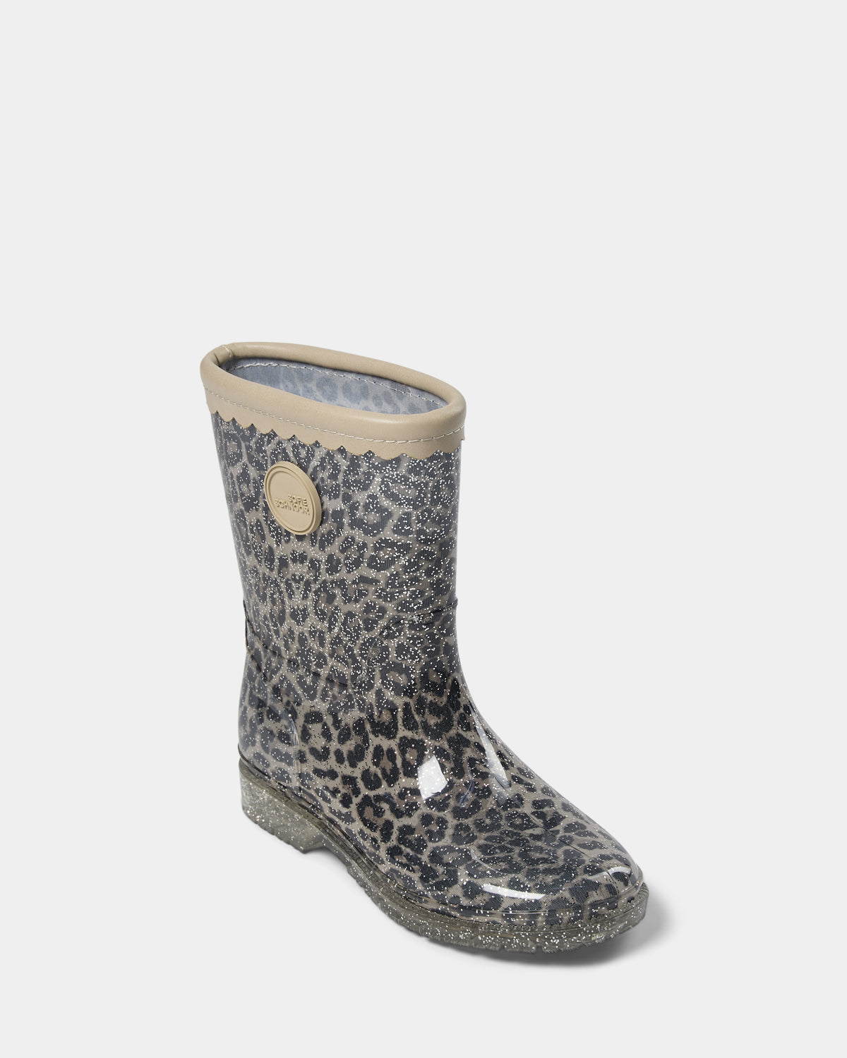 Sofie Schnoor KIDS NILLESK GUMMISTØVLE Gummistøvle 9137 AOP Beige Leopard
