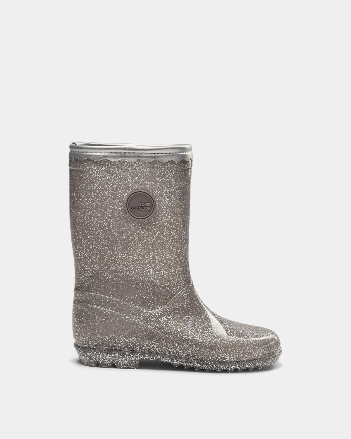 Sofie Schnoor KIDS NILLESK GUMMISTØVLE UDEN FOR Gummistøvle 8005 Silver