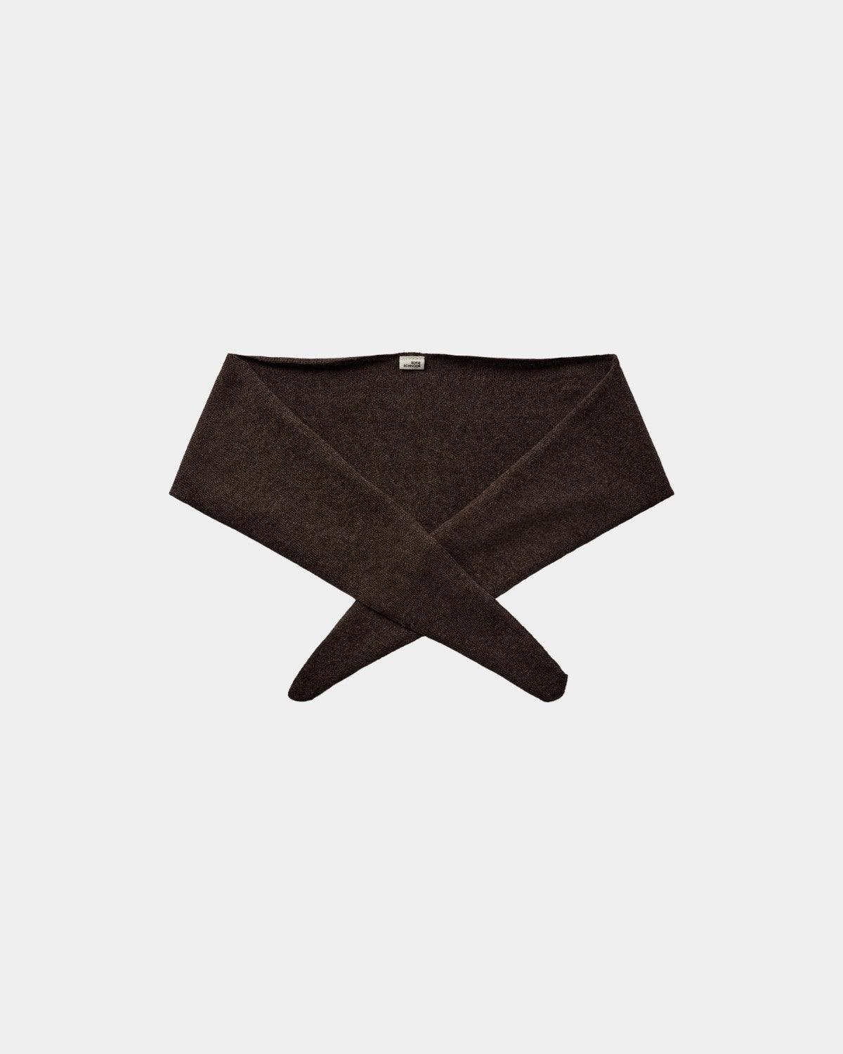 Sofie Schnoor WOMEN NOELLE WOOL SCARF Tørklæde 7129 Brown Fudge