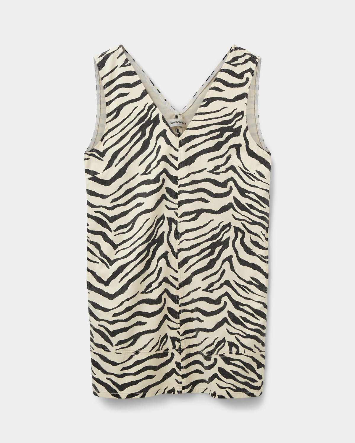 Sofie Schnoor WOMEN OLYMPESW ZEBRA KJOLE Kjole 2026 Light yellow