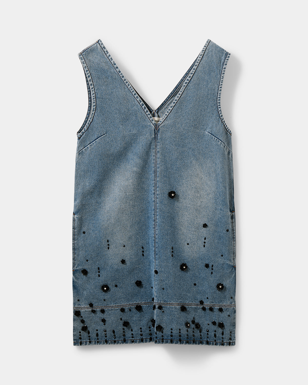 Sofie Schnoor WOMEN OLYMPESW KORT DENIM KJOLE Kjole 5002 Denim blue