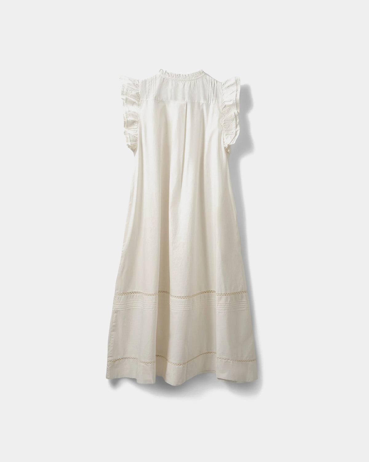Sofie Schnoor WOMEN OTANIASW FRILL BOMULDSKJOLE Kjole 0141 White Alyssum