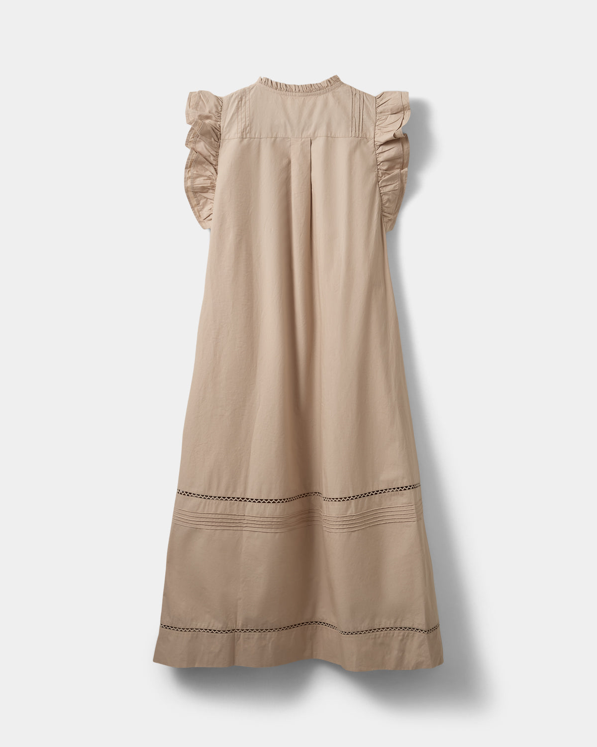 Sofie Schnoor WOMEN OTANIASW FRILL BOMULDSKJOLE Kjole 8058 Feather Gray