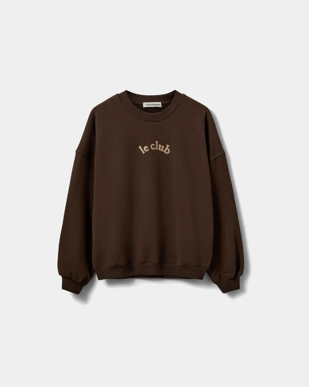 Sofie Schnoor WOMEN PAROSSW OVERSIZED SWEATSHIRT Sweatshirt 7025 Dark brown