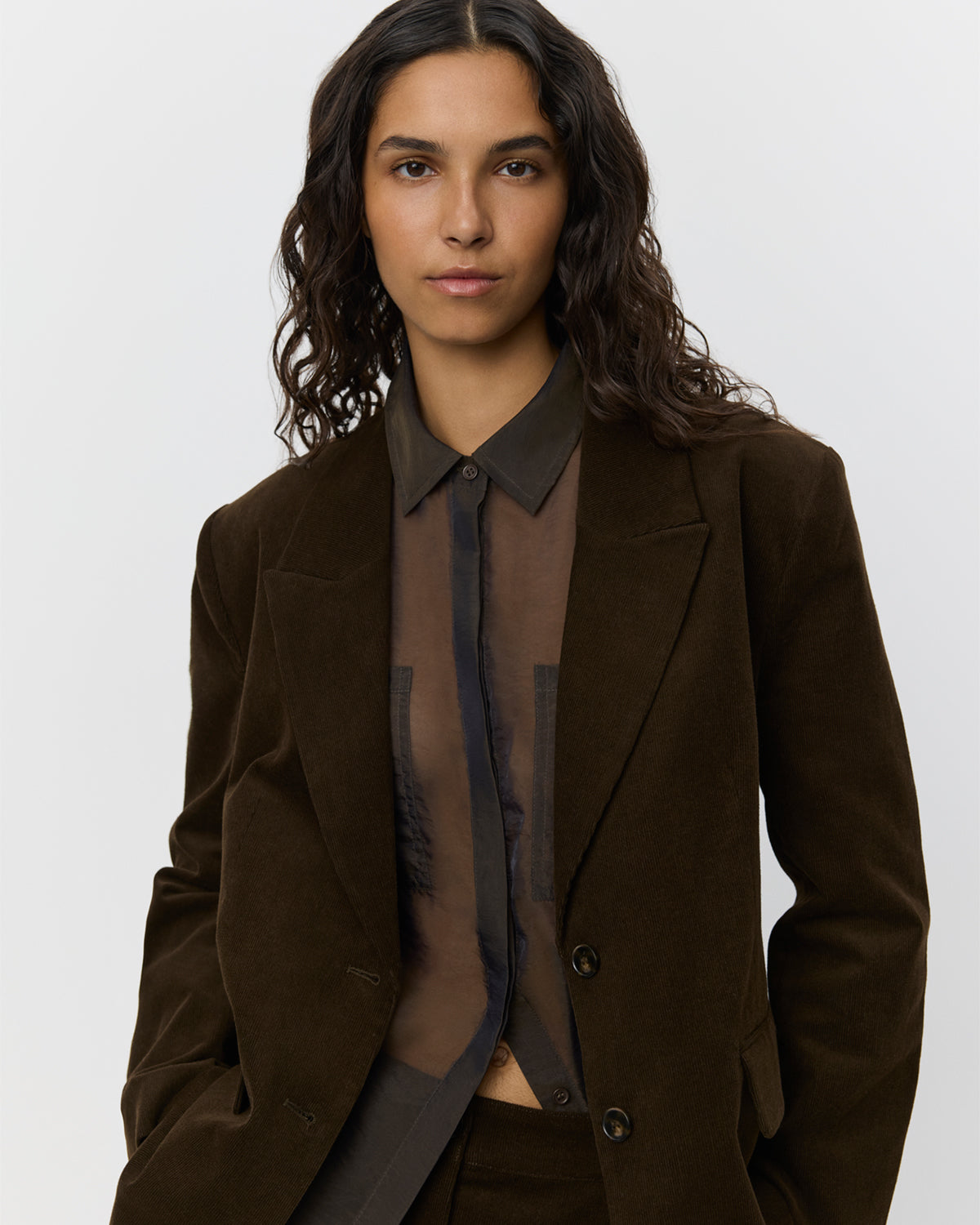 Sofie Schnoor WOMEN PENNYSW BLAZER Blazer 7025 Dark brown