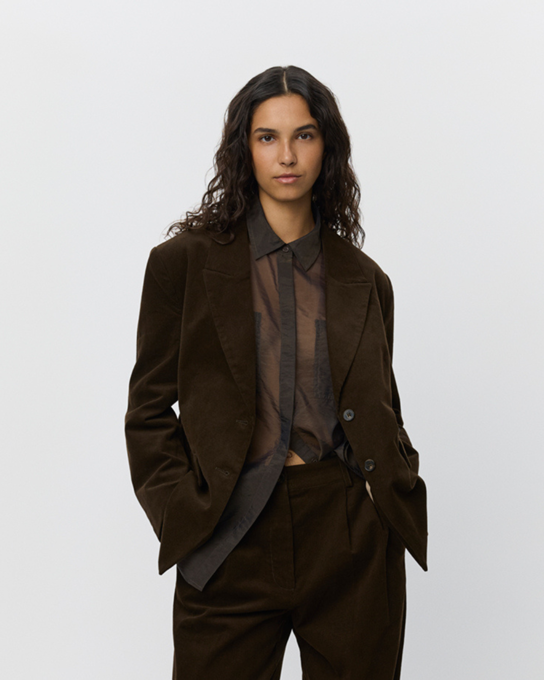 Sofie Schnoor WOMEN PENNYSW BLAZER Blazer 7025 Dark brown