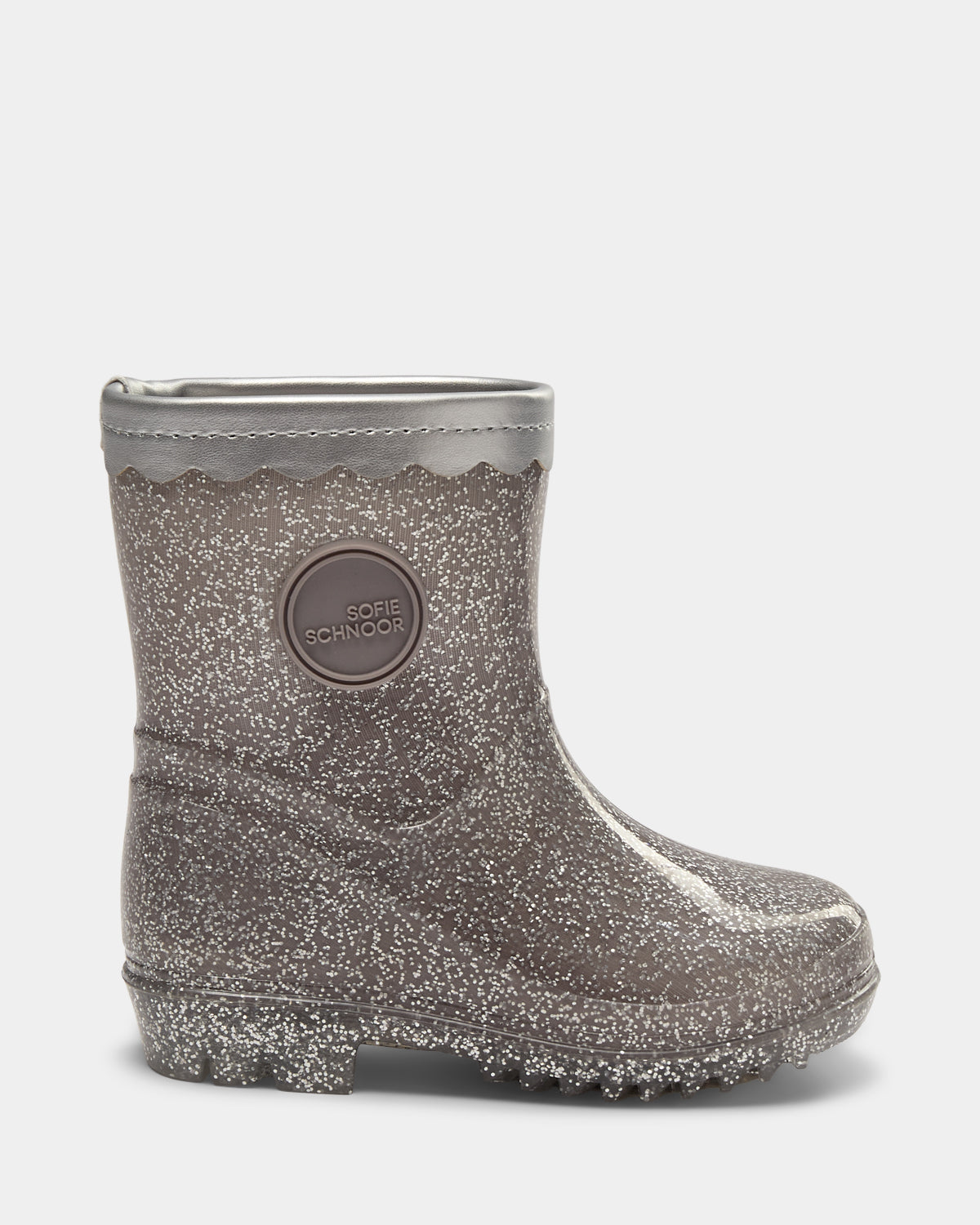 Sofie Schnoor KIDS PERLASK GUMMISTØVLE M. FOR Gummistøvle 8005 Silver