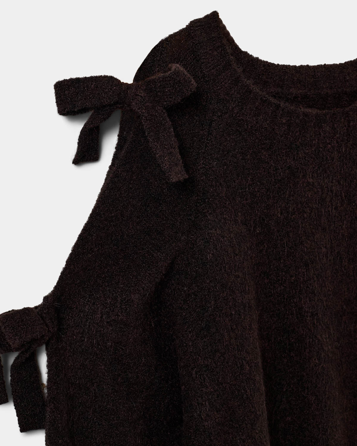 Sofie Schnoor YOUNG PERMELISY STRIK Pullover 7025 Dark brown