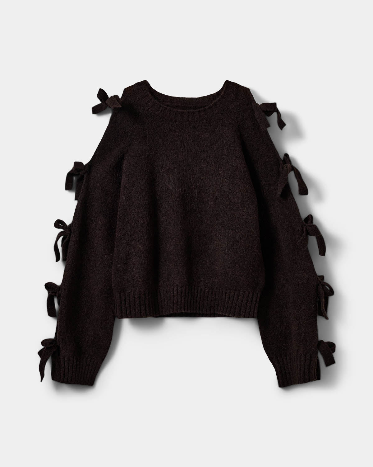 Sofie Schnoor YOUNG PERMELISY STRIK Pullover 7025 Dark brown