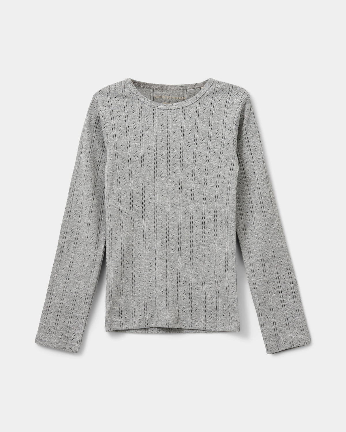 Sofie Schnoor KIDS PETRICIASK T-SHIRT LANGÆRMET T-shirt lang ærmet 8000 Grey mel