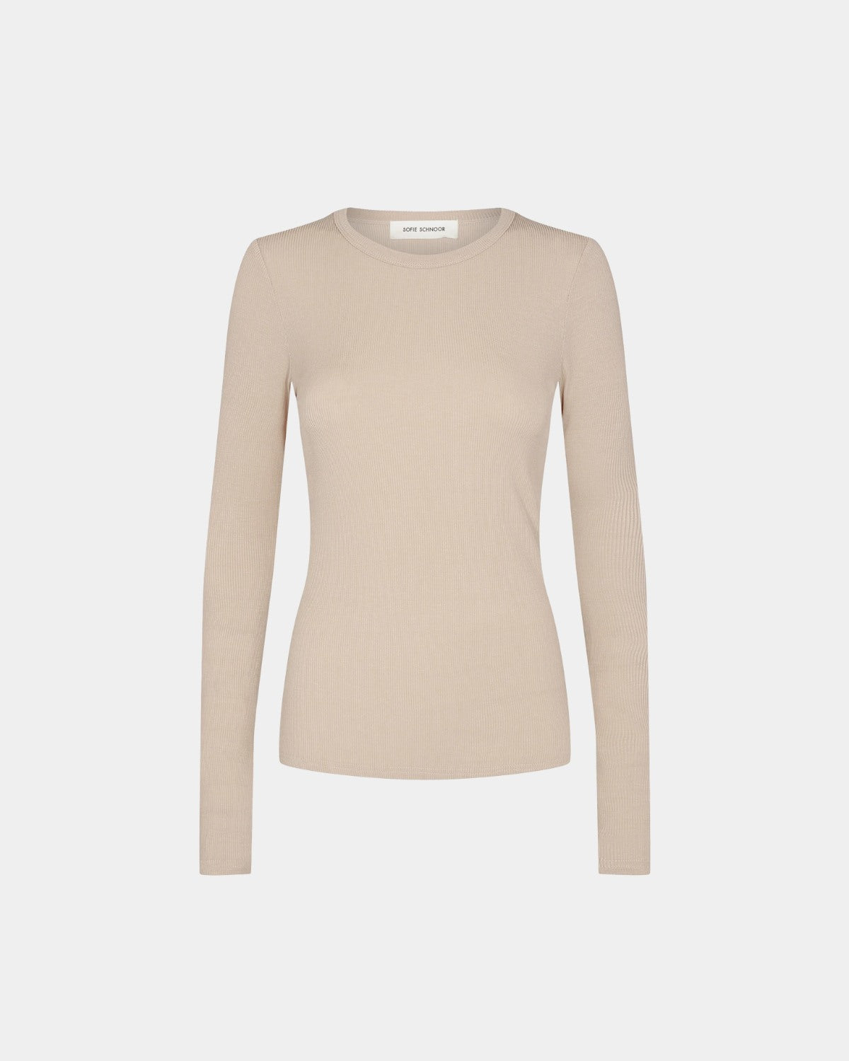 Sofie Schnoor WOMEN PETRICIASW T-SHIRT LANGÆRMET T-shirt lang ærmet 7015 Beige