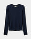 PETRICIASY T-SHIRT LANGÆRMET - Navy Blue