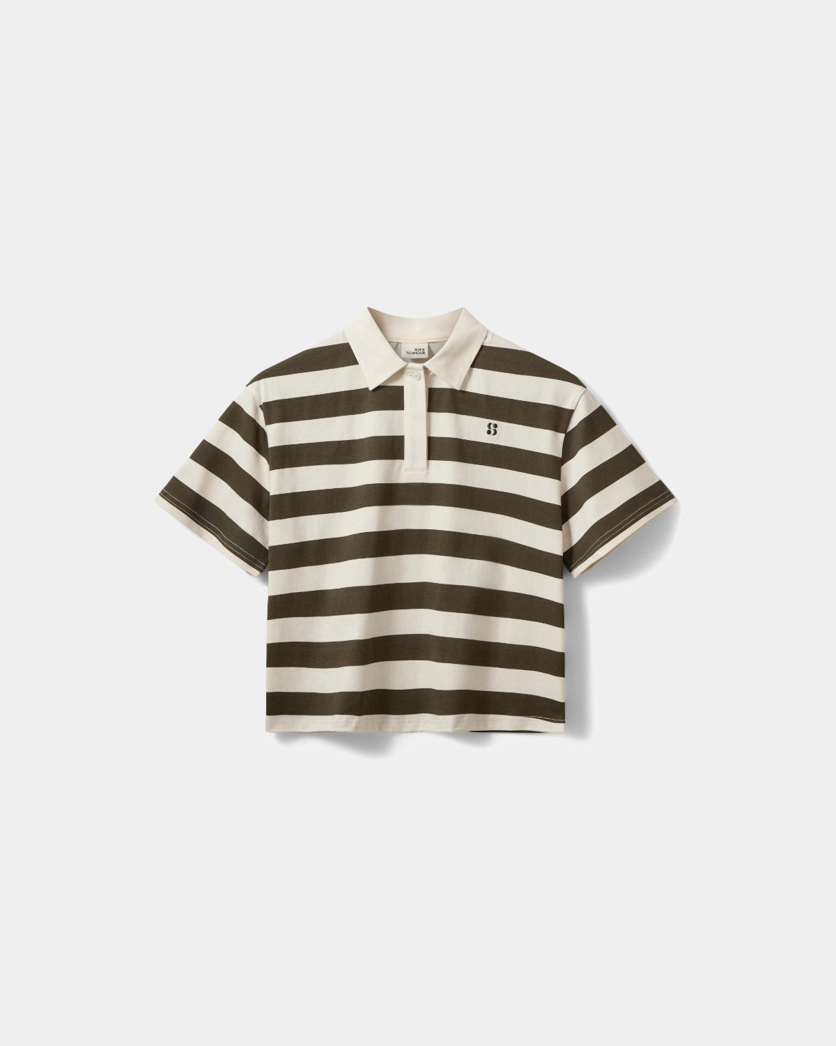 Sofie Schnoor YOUNG PILSY POLO T-SHIRT Sweatshirt 7113 Brown Striped