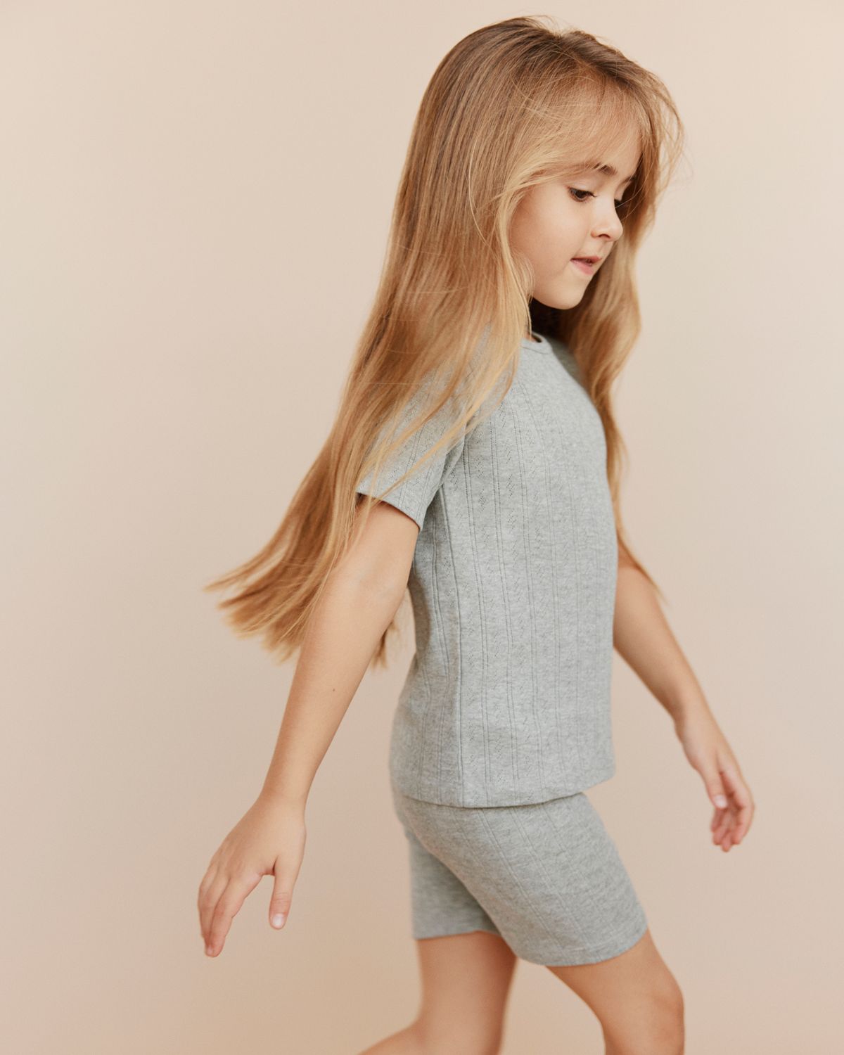 Sofie Schnoor KIDS PIPERSK T-SHIRT T-shirt 8000 Grey mel