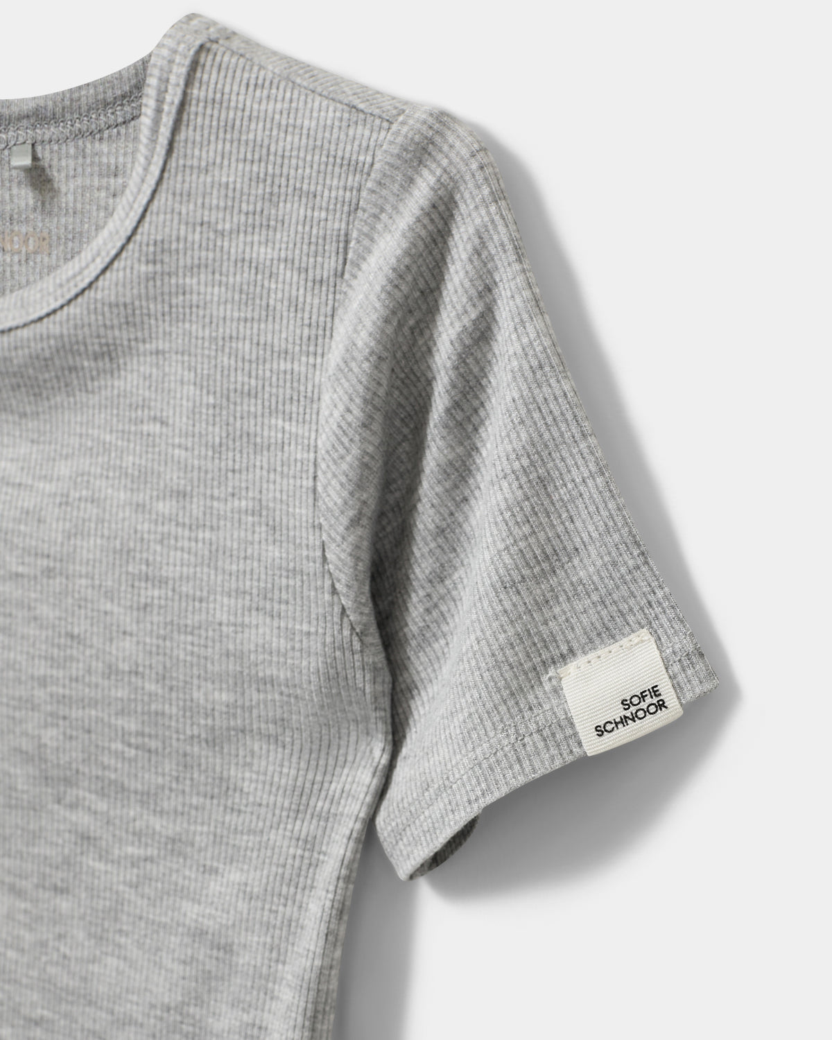 Sofie Schnoor KIDS PIPERSK T-SHIRT T-shirt 8000 Grey mel