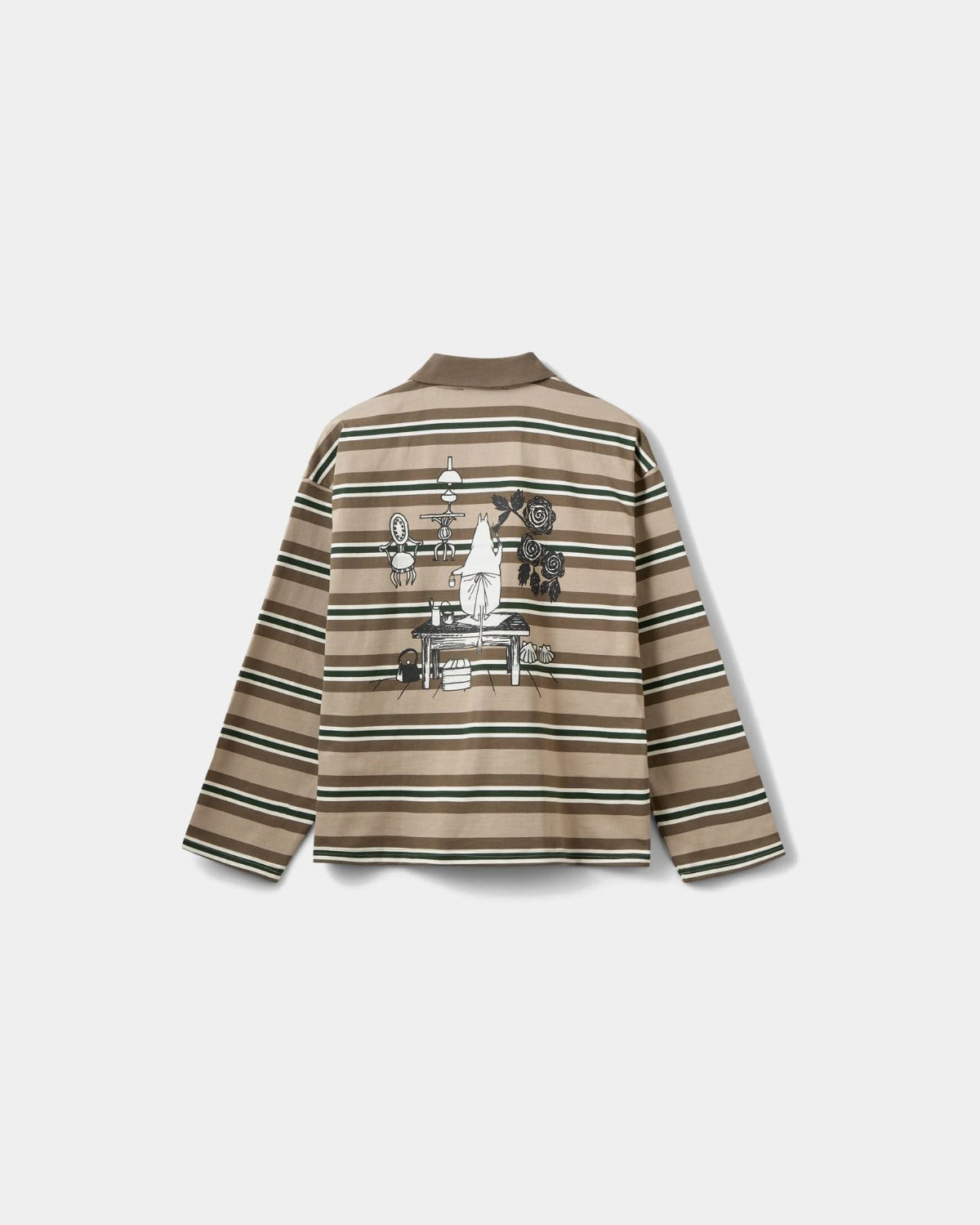 Sofie Schnoor WOMEN PRIASW MOOMIN LANGÆRMET POLO T-shirt lang ærmet 7113 Brown Striped