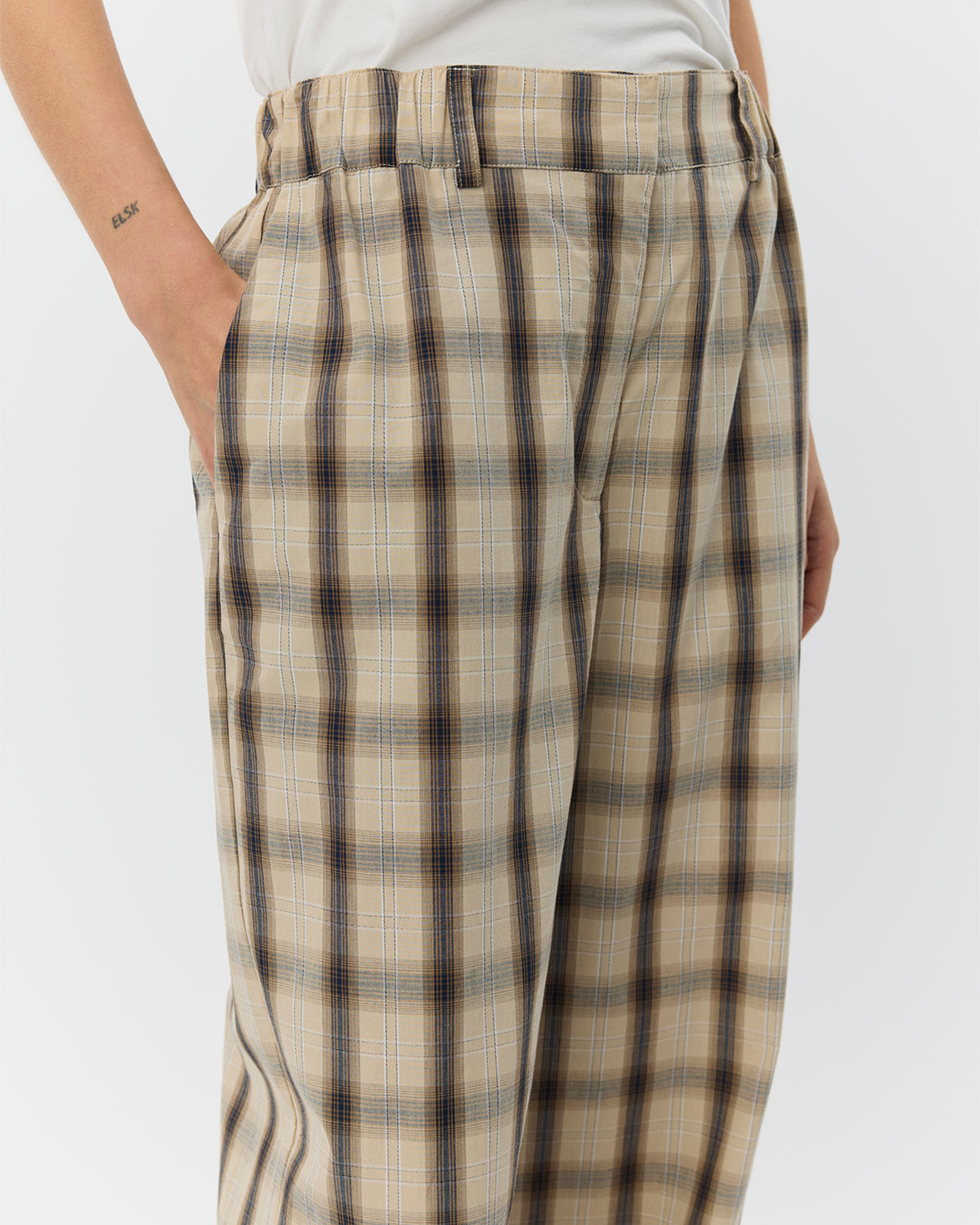 Sofie Schnoor WOMEN REINESW TERNET VIDE BUKS Buks 8040 Grey check