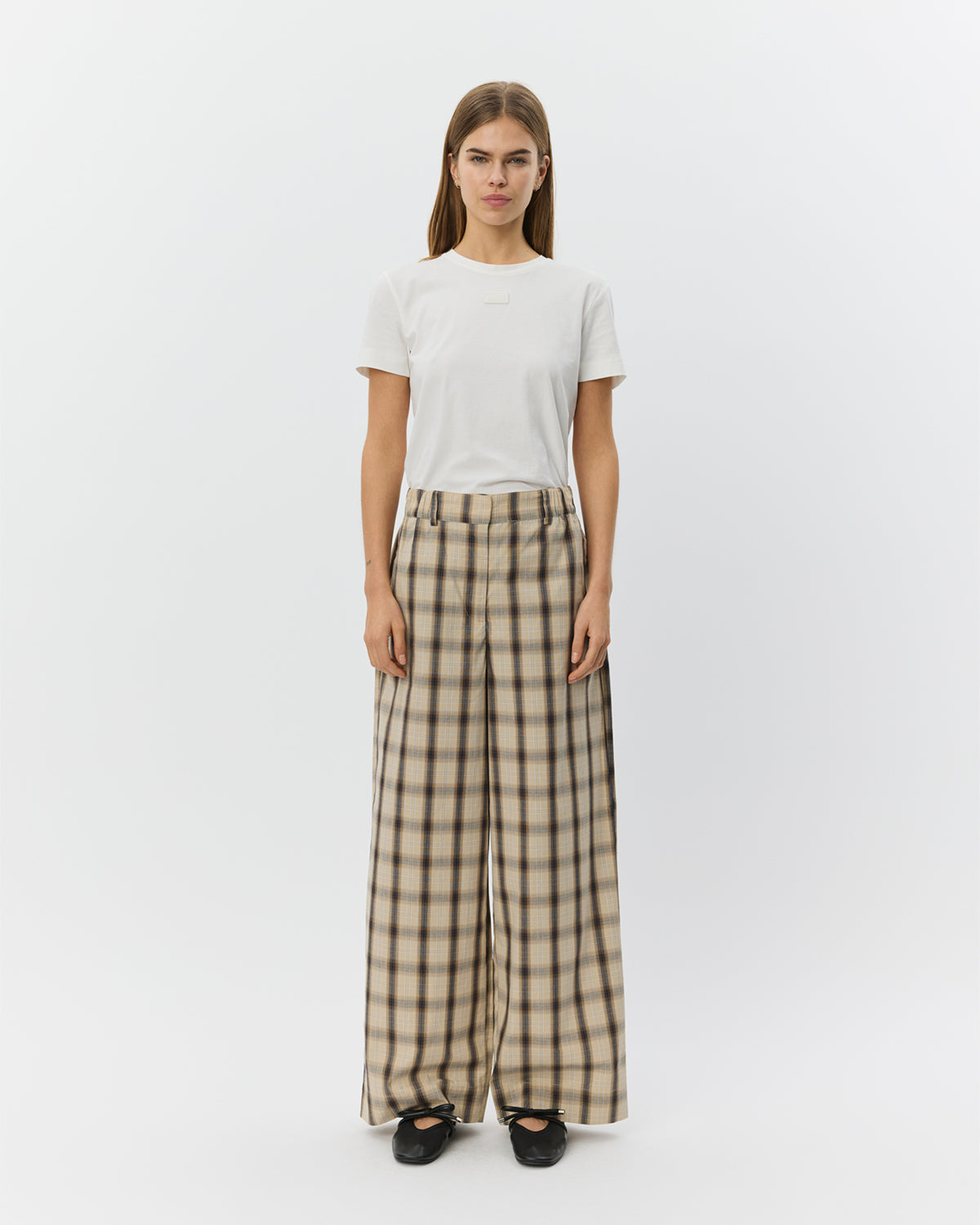 Sofie Schnoor WOMEN REINESW TERNET VIDE BUKS Buks 8040 Grey check