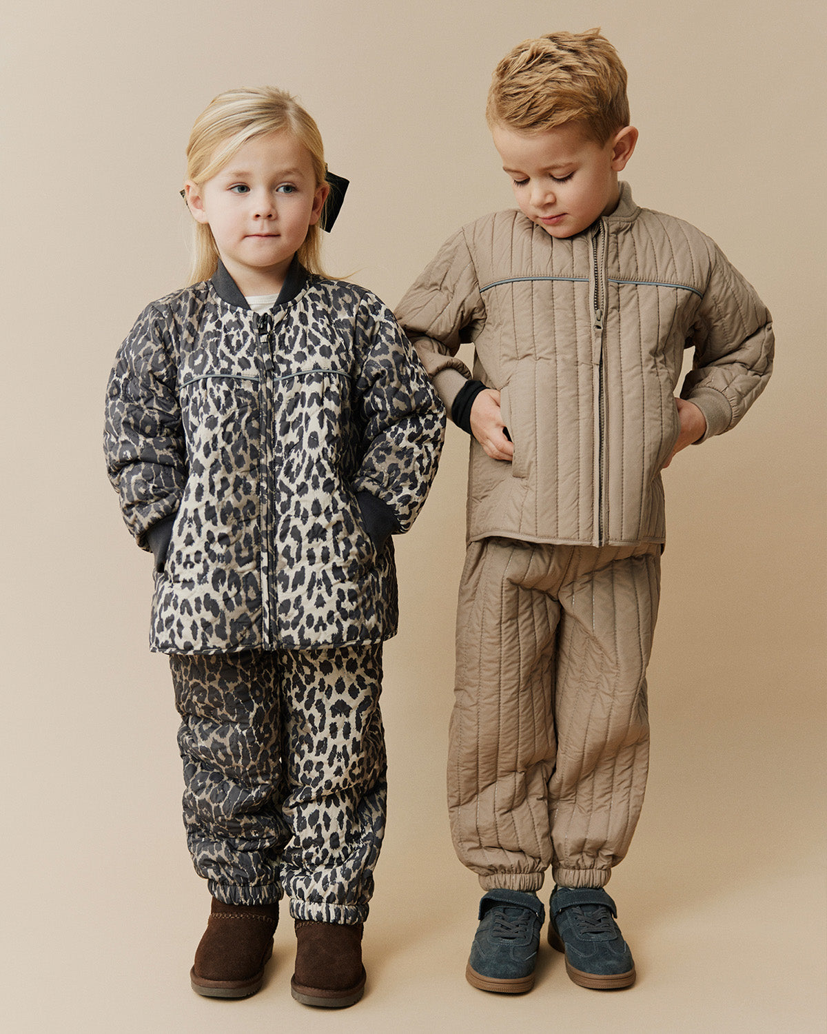 Sofie Schnoor KIDS RICHOSK BUKS Termobukser 7143 Desert Taupe