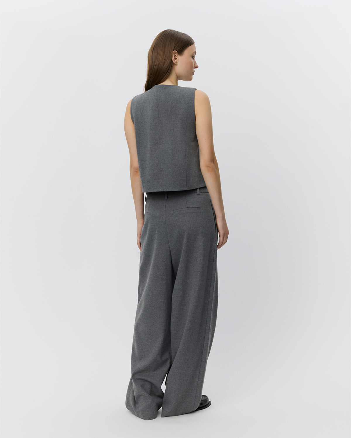 Sofie Schnoor WOMEN ROSALINDSW BUKSER Buks 8000 Grey Melange