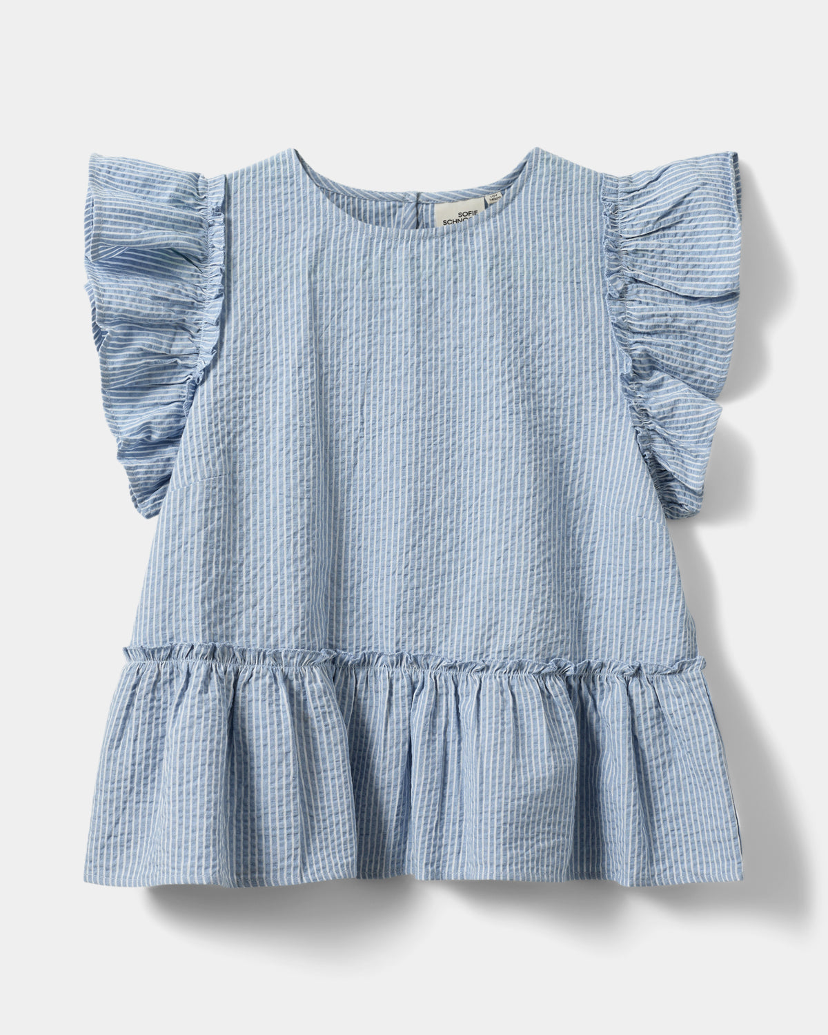 Sofie Schnoor YOUNG SALLYSY TOP Top 5094 Light Blue striped