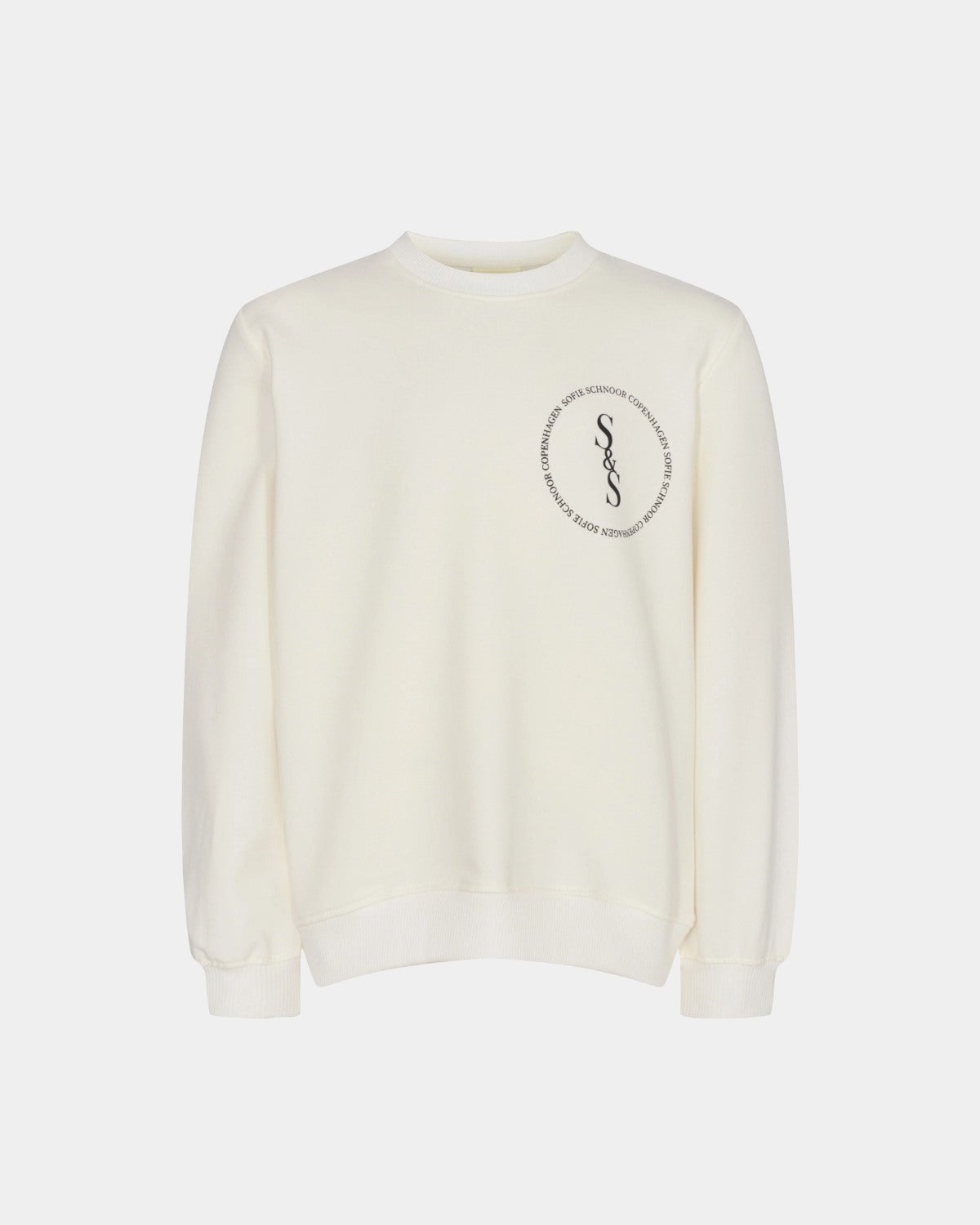 Sofie Schnoor YOUNG SGELINESY SWEATSHIRT Sweatshirt 0101 Off white
