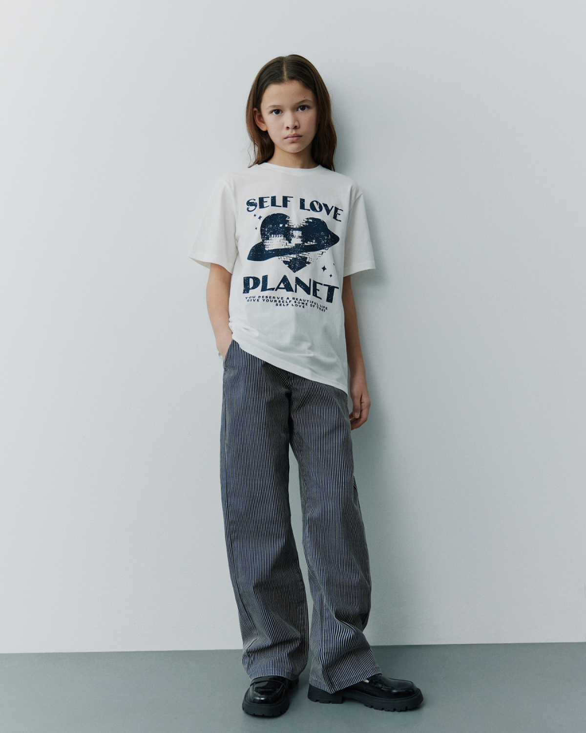 Sofie Schnoor YOUNG SIENNASY JEANS Jeans 1017 Black striped