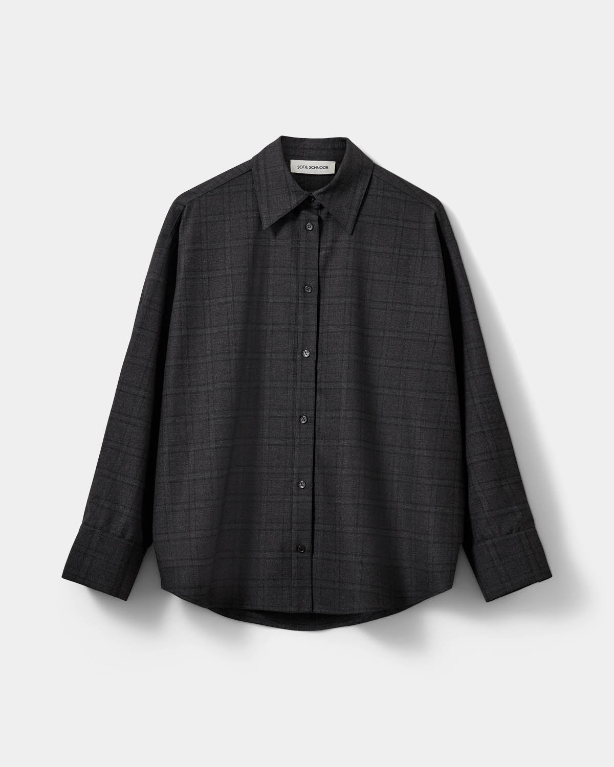 Sofie Schnoor WOMEN SIMASW OVERRSIZED SKJORTE Skjorte 8040 Grey check